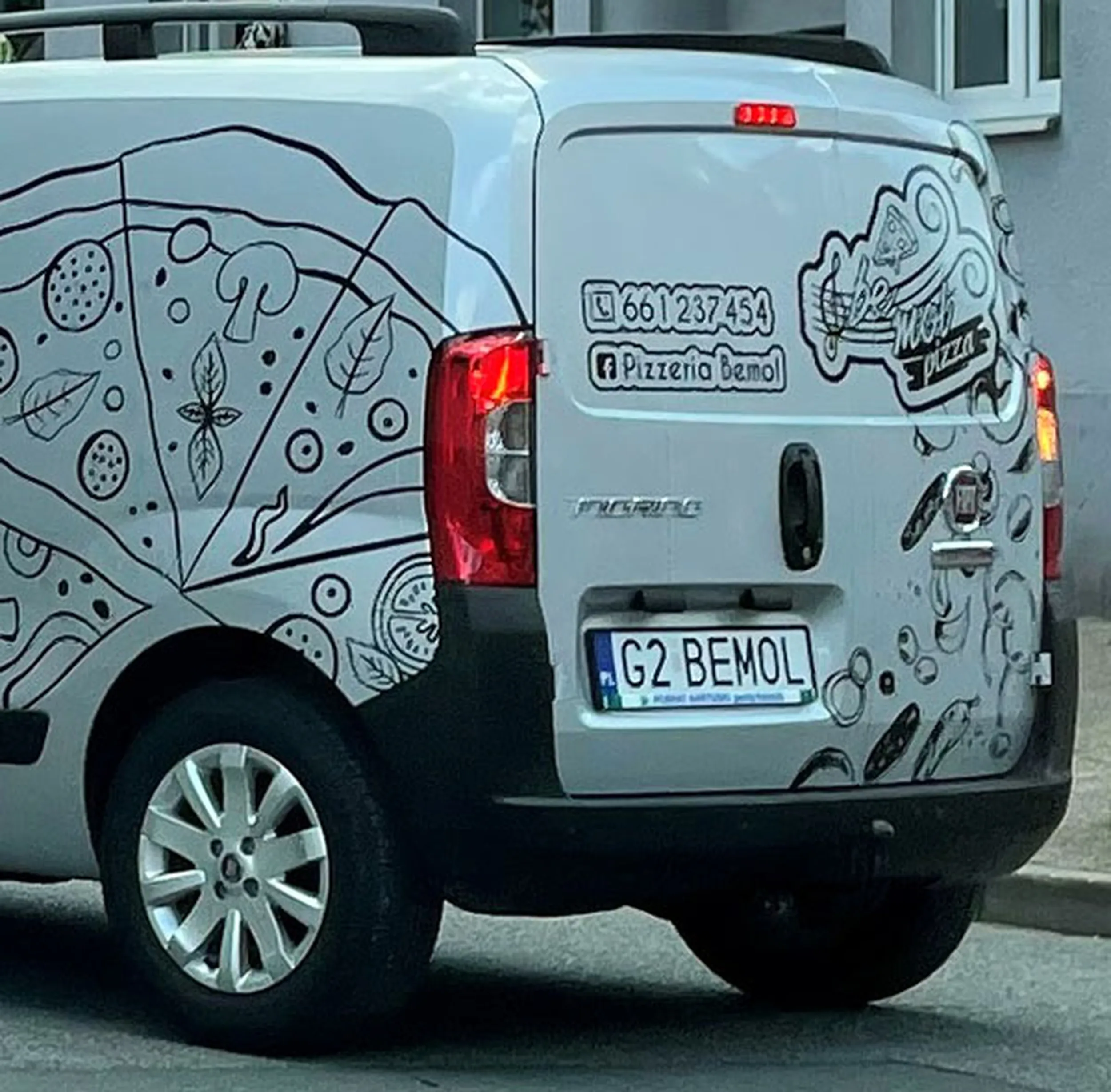 Fajny numer, blacha G2 BEMOL