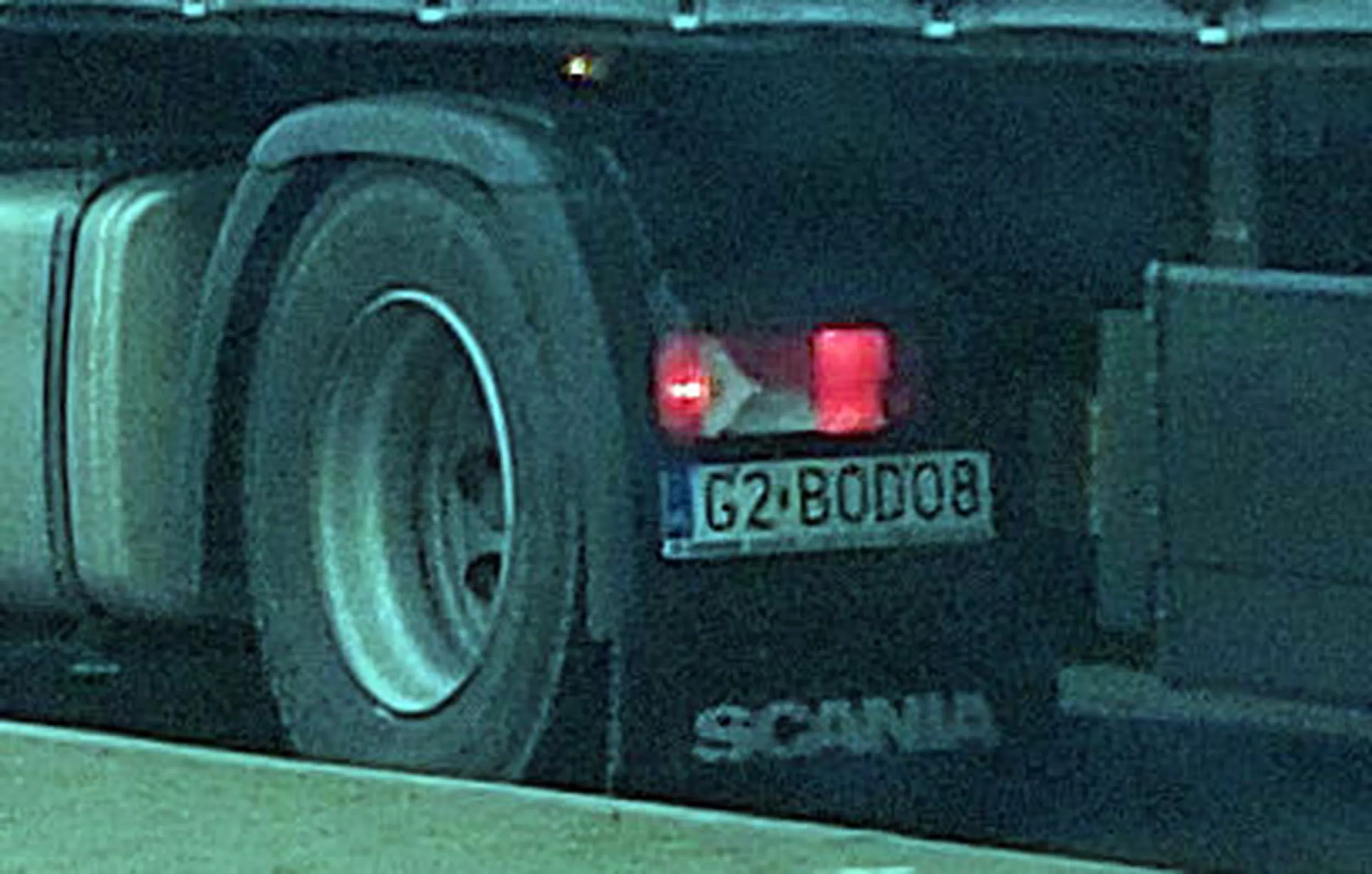 Fajny numer, blacha G2 BODO8