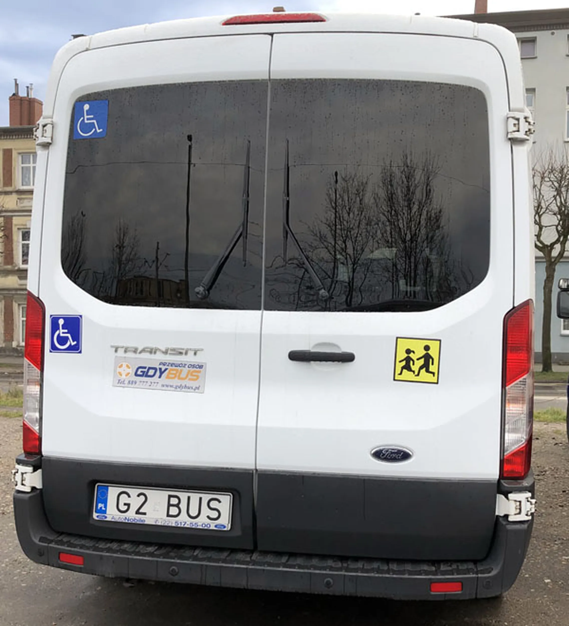 Fajny numer, blacha G2 BUS