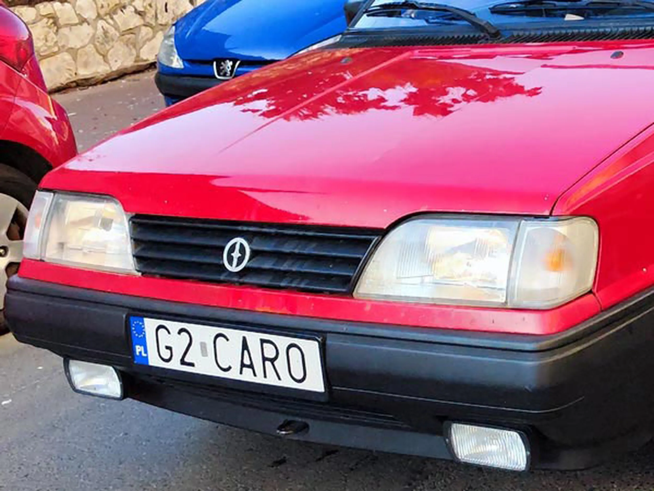 Fajny numer, blacha G2 CARO