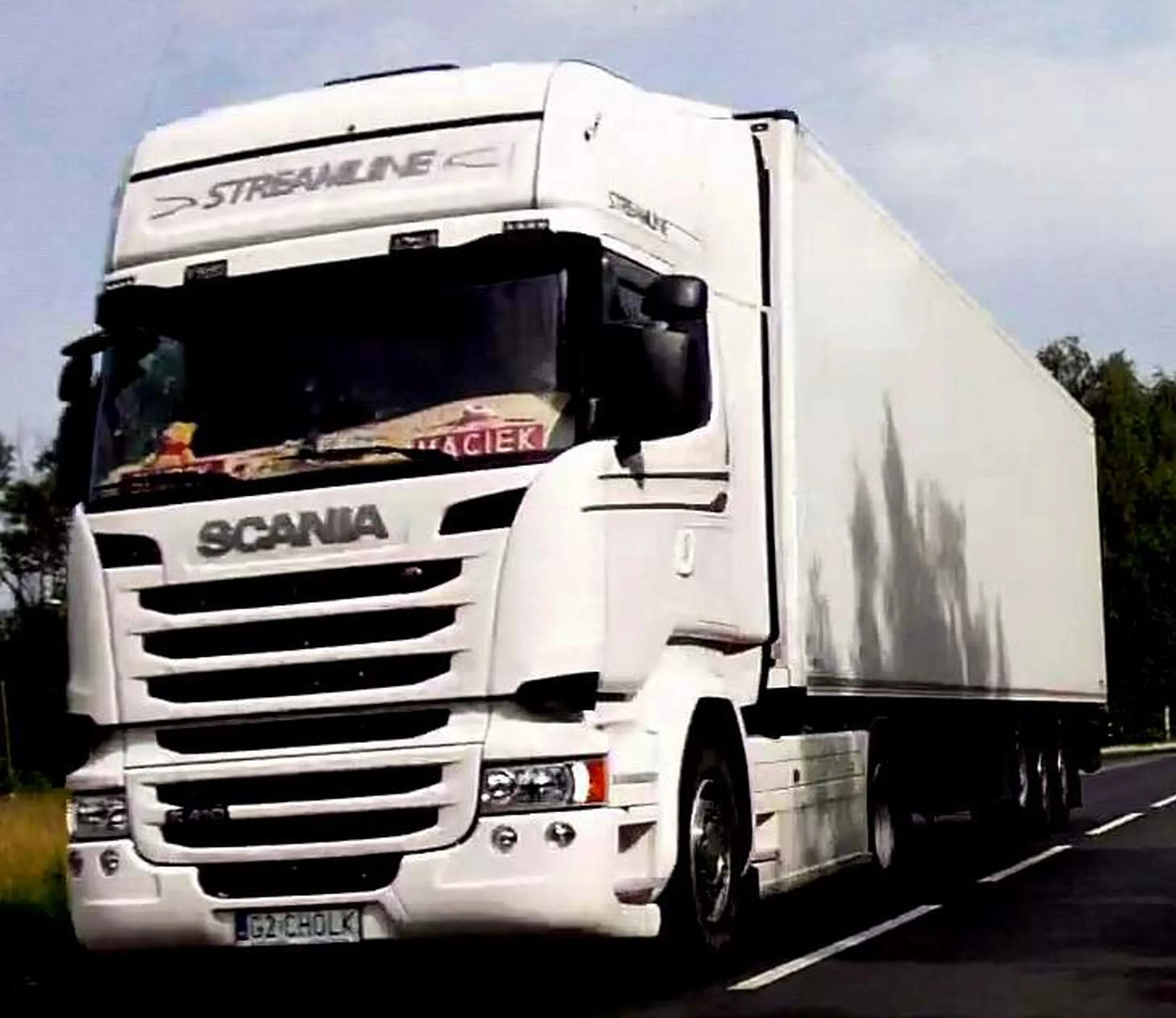 Fajny numer, blacha G2 CHOLK