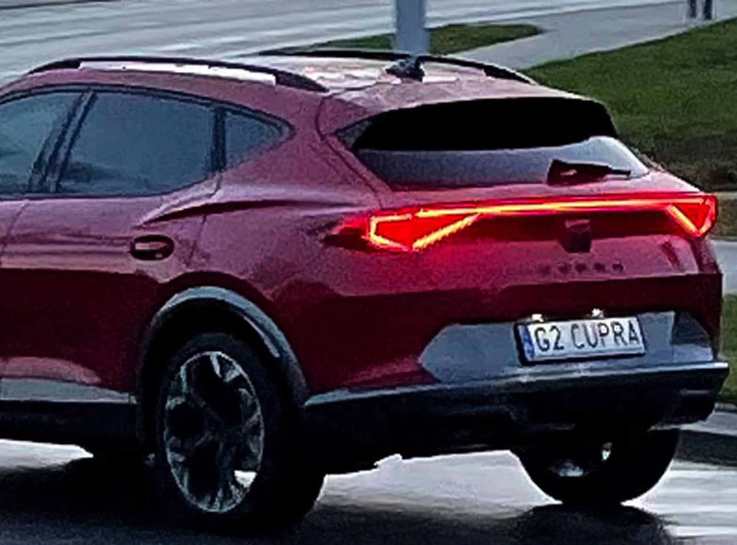 Fajny numer, blacha G2 CUPRA