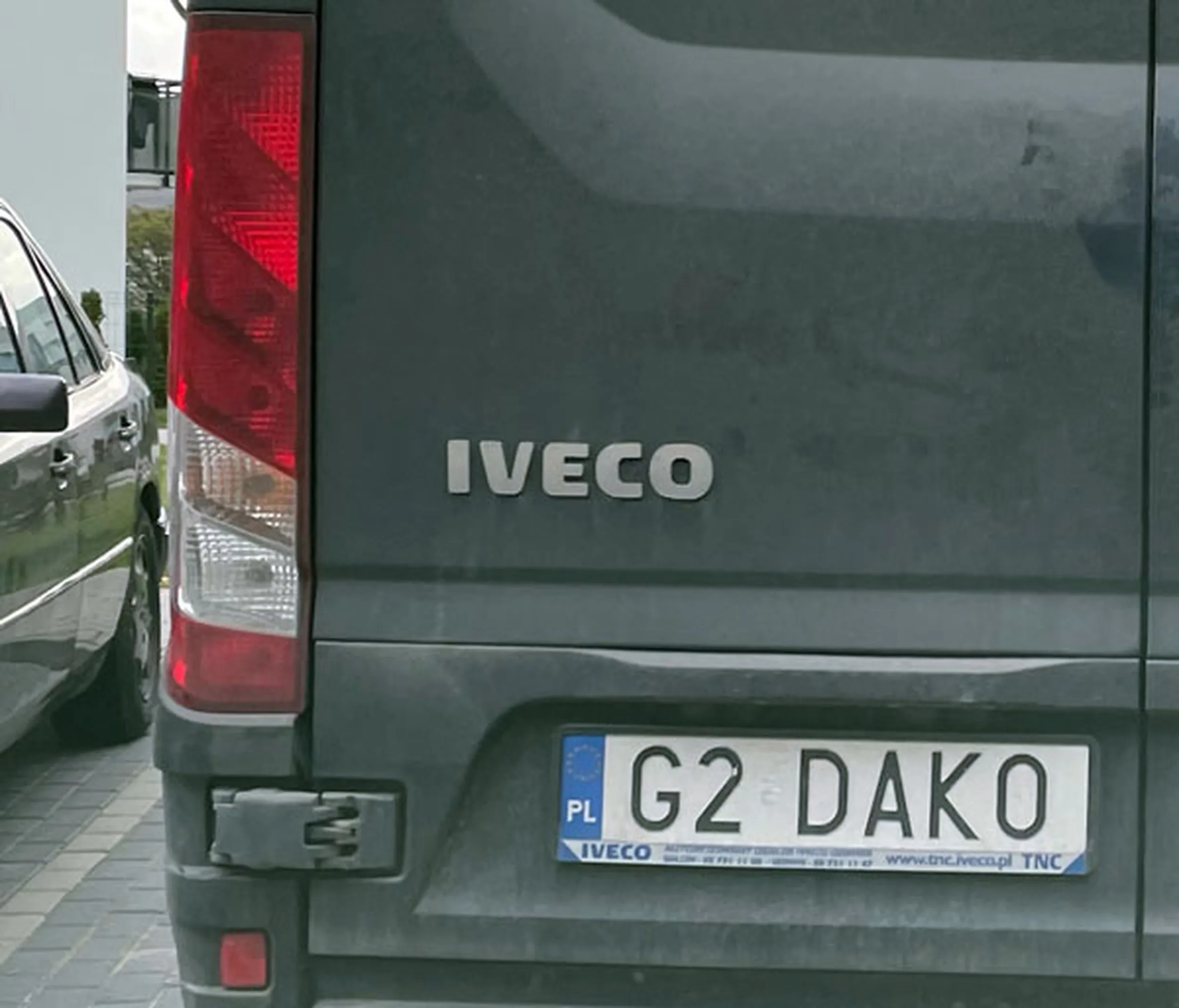 Fajny numer, blacha G2 DAKO