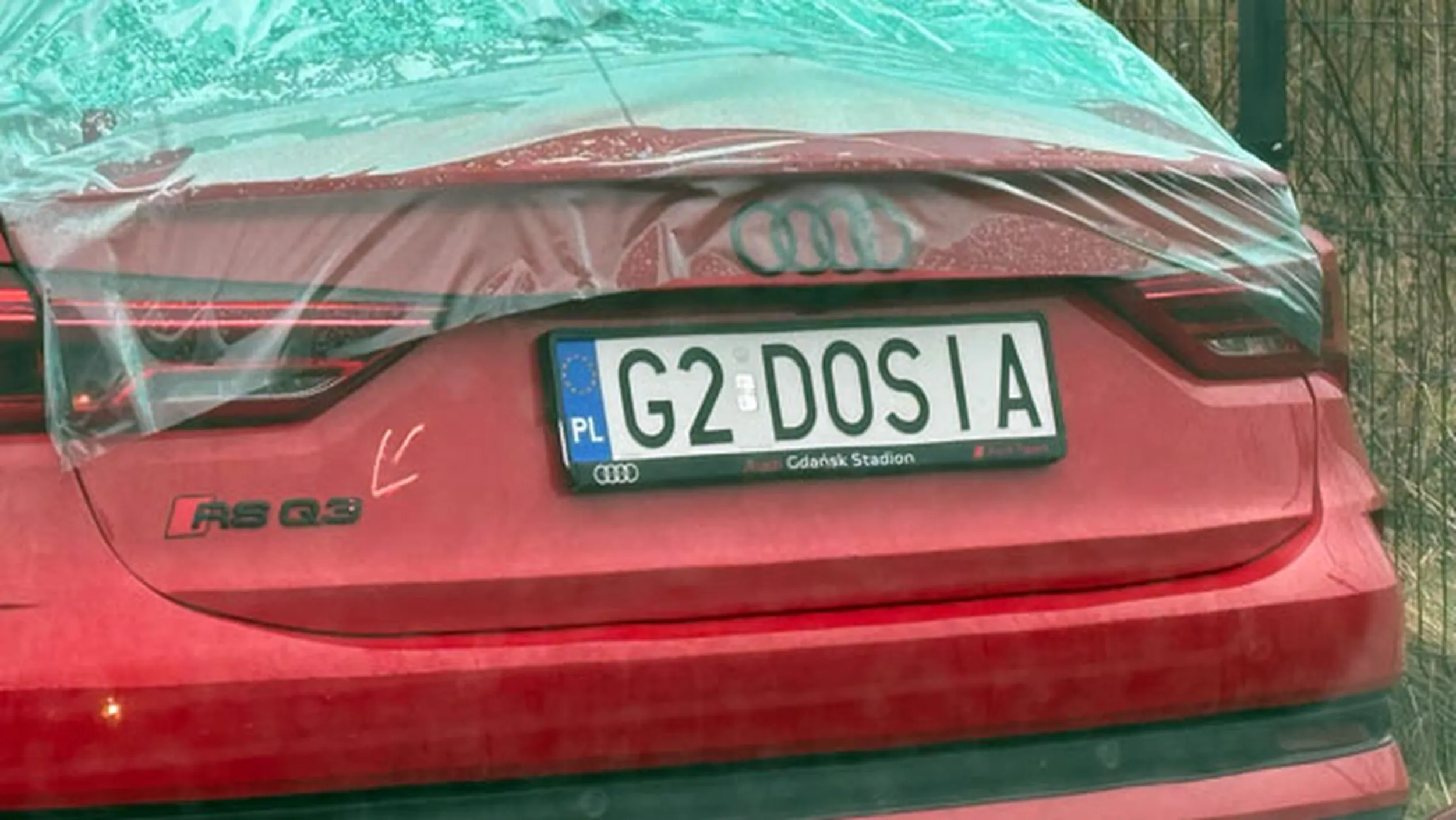 Fajny numer, blacha G2 DOSIA