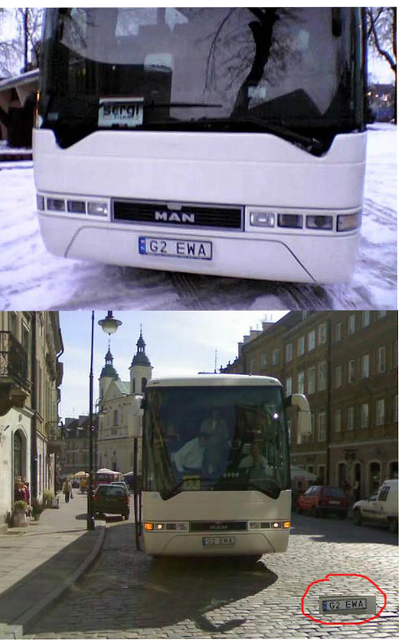 Fajny numer, blacha G2 EWA