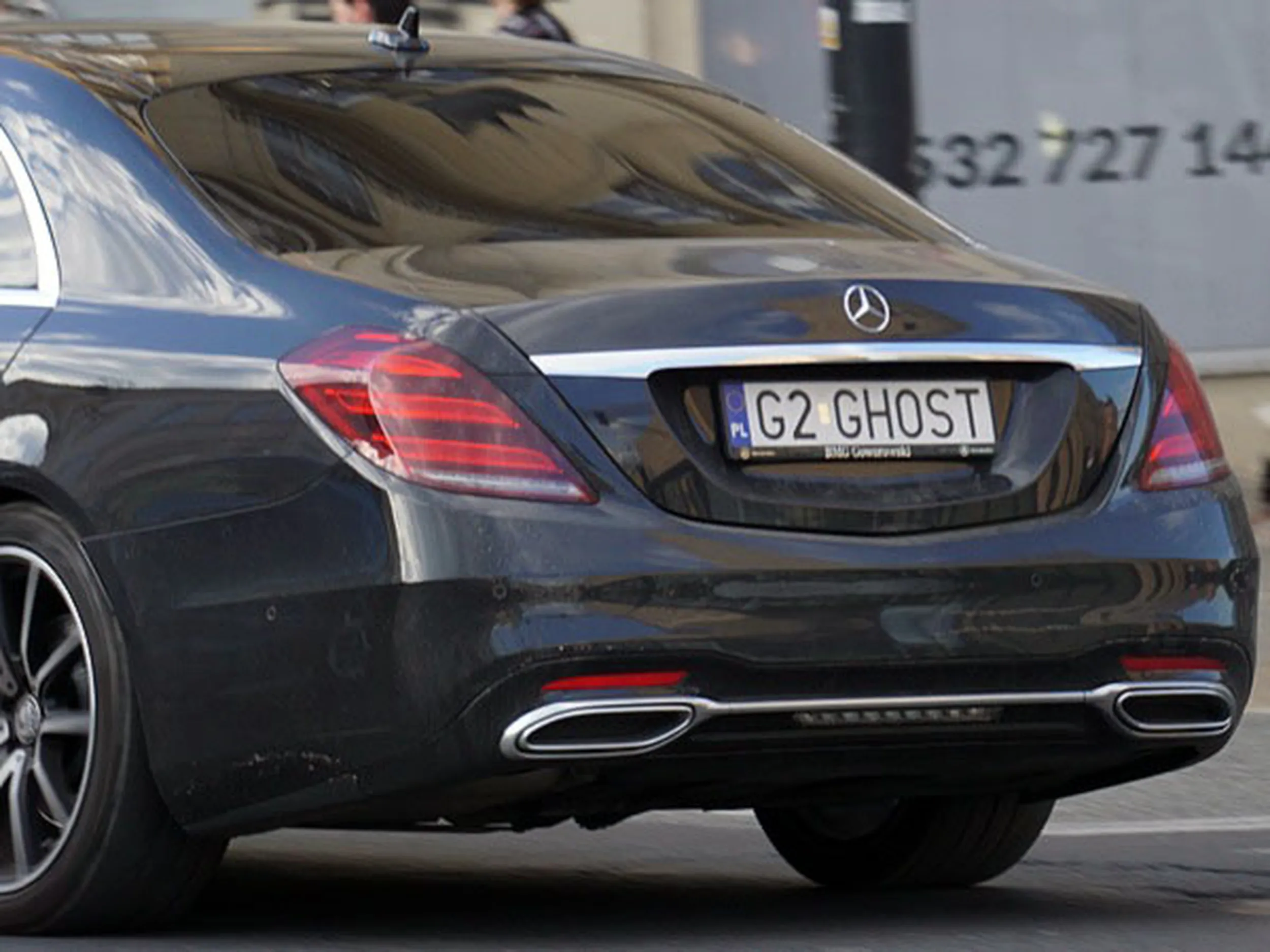Fajny numer, blacha G2 GHOST