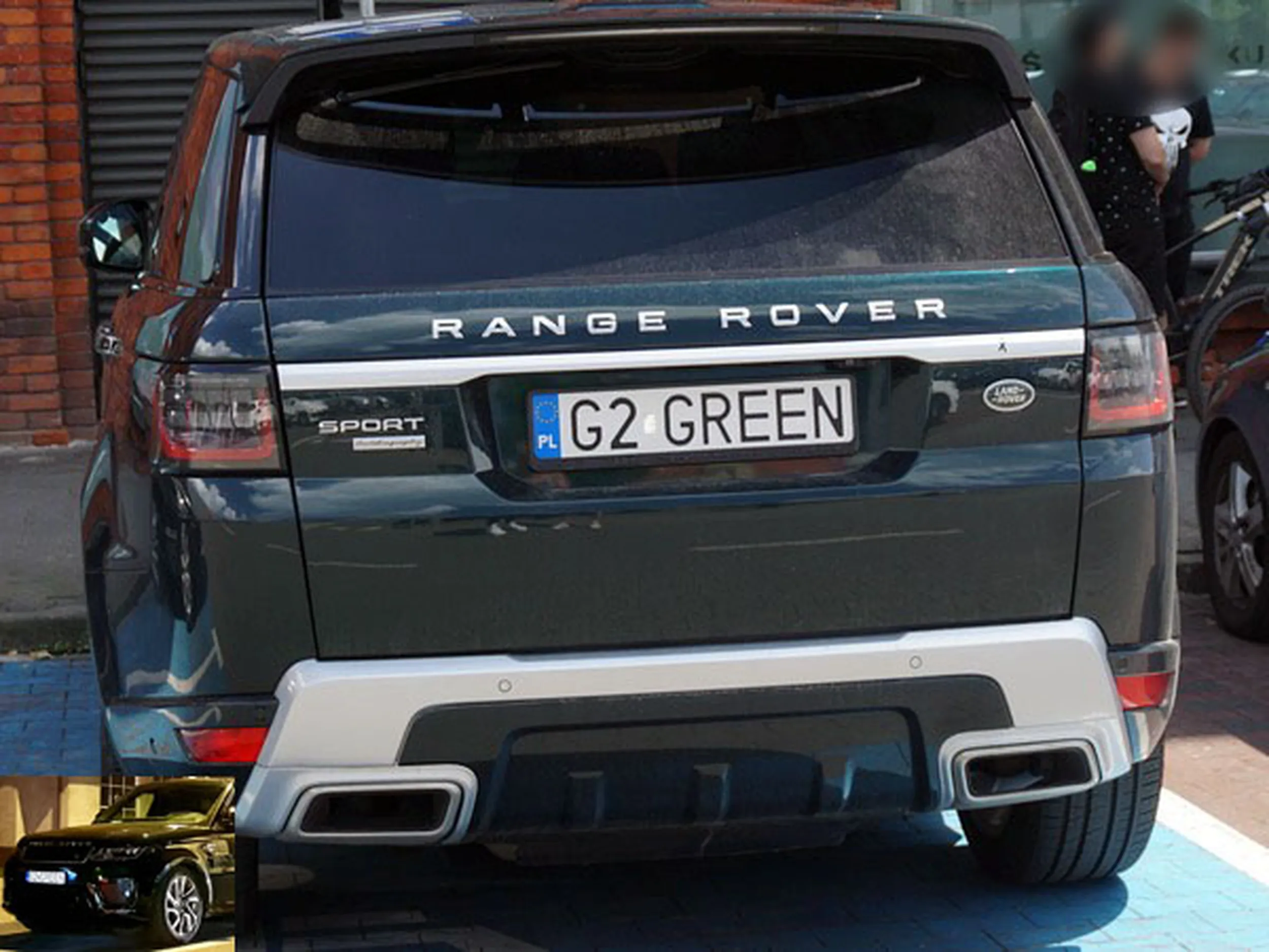 Fajny numer, blacha G2 GREEN