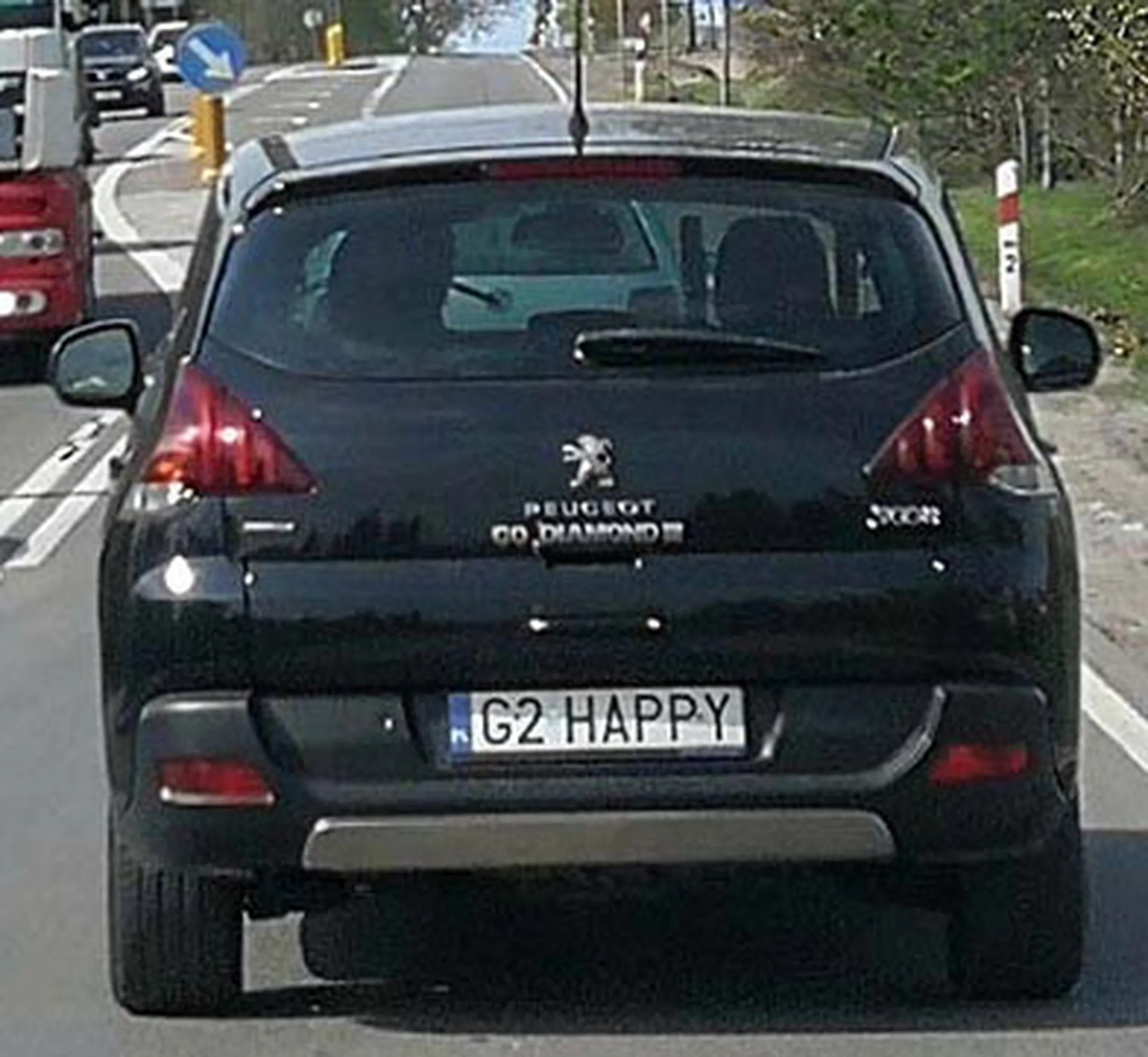 Fajny numer, blacha G2 HAPPY