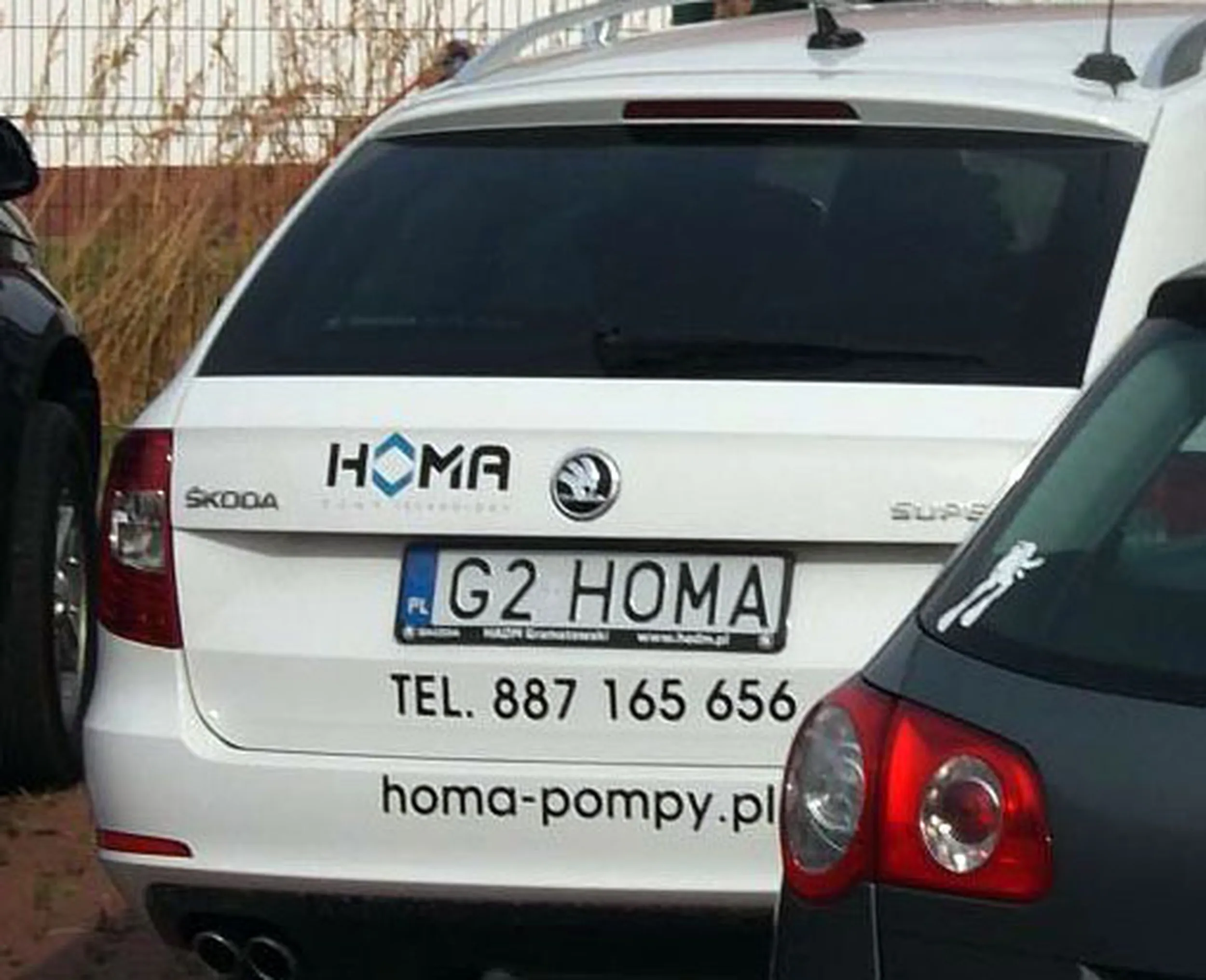Fajny numer, blacha G2 HOMA