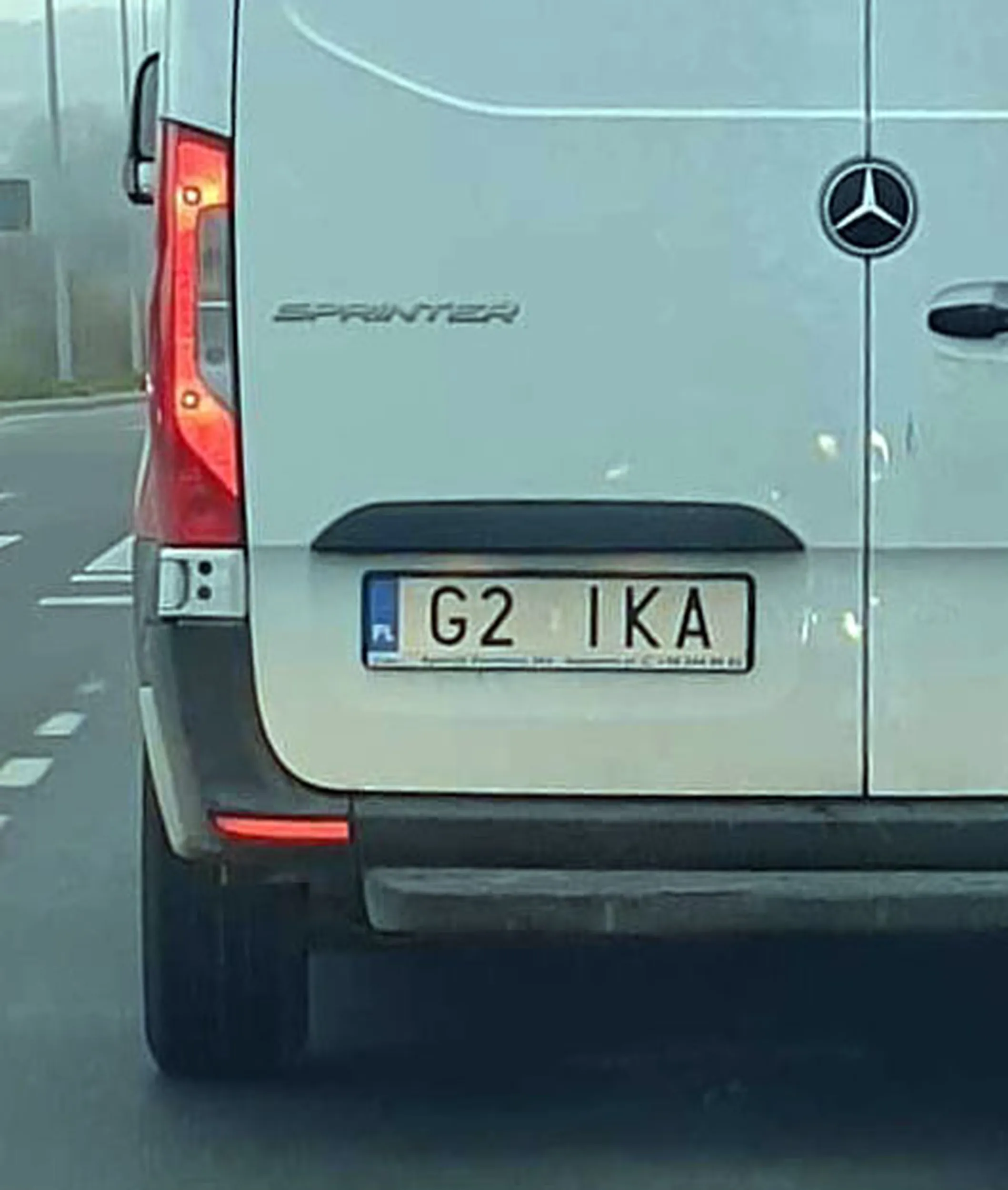 Fajny numer, blacha G2 IKA