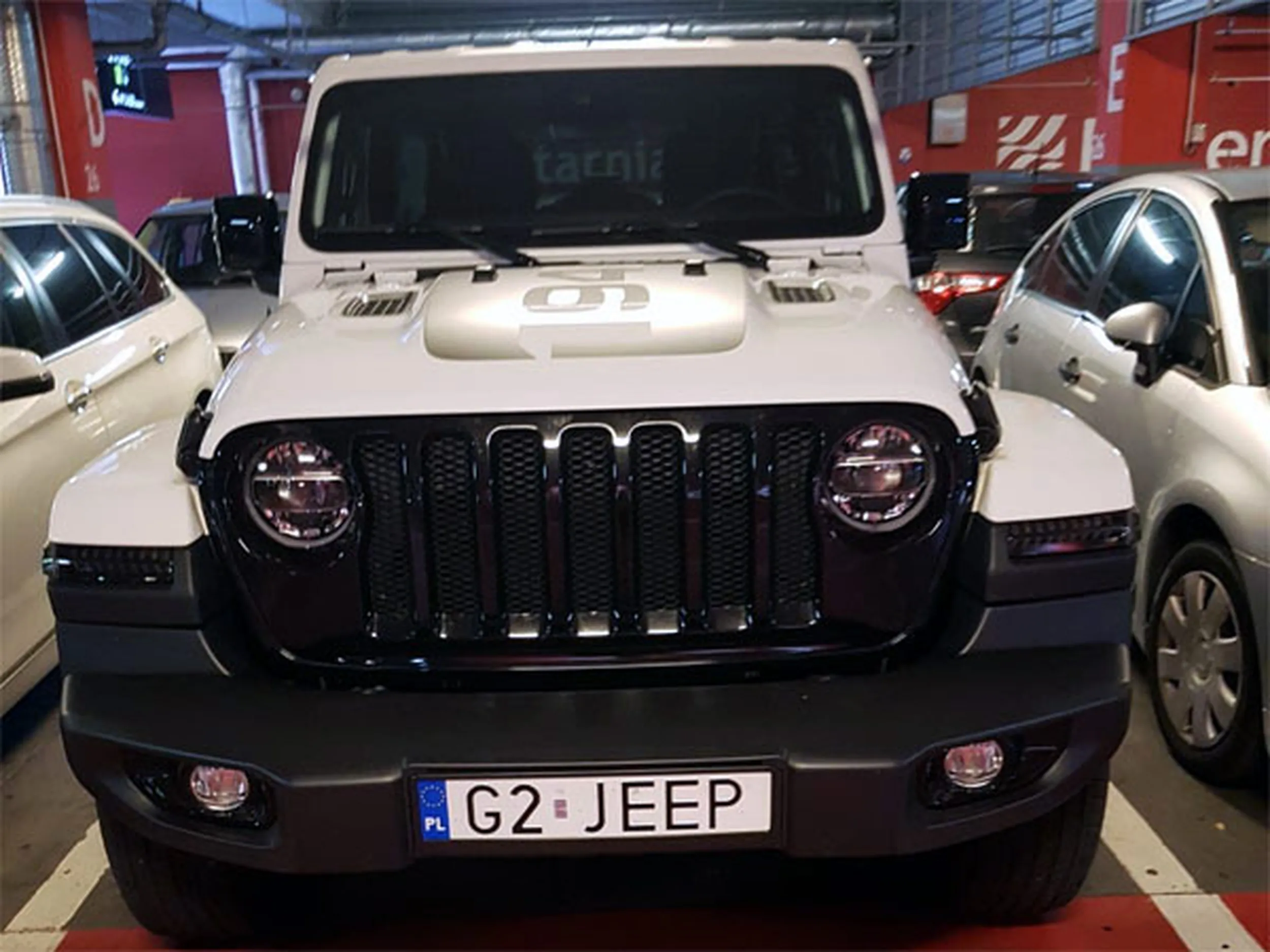 Fajny numer, blacha G2 JEEP