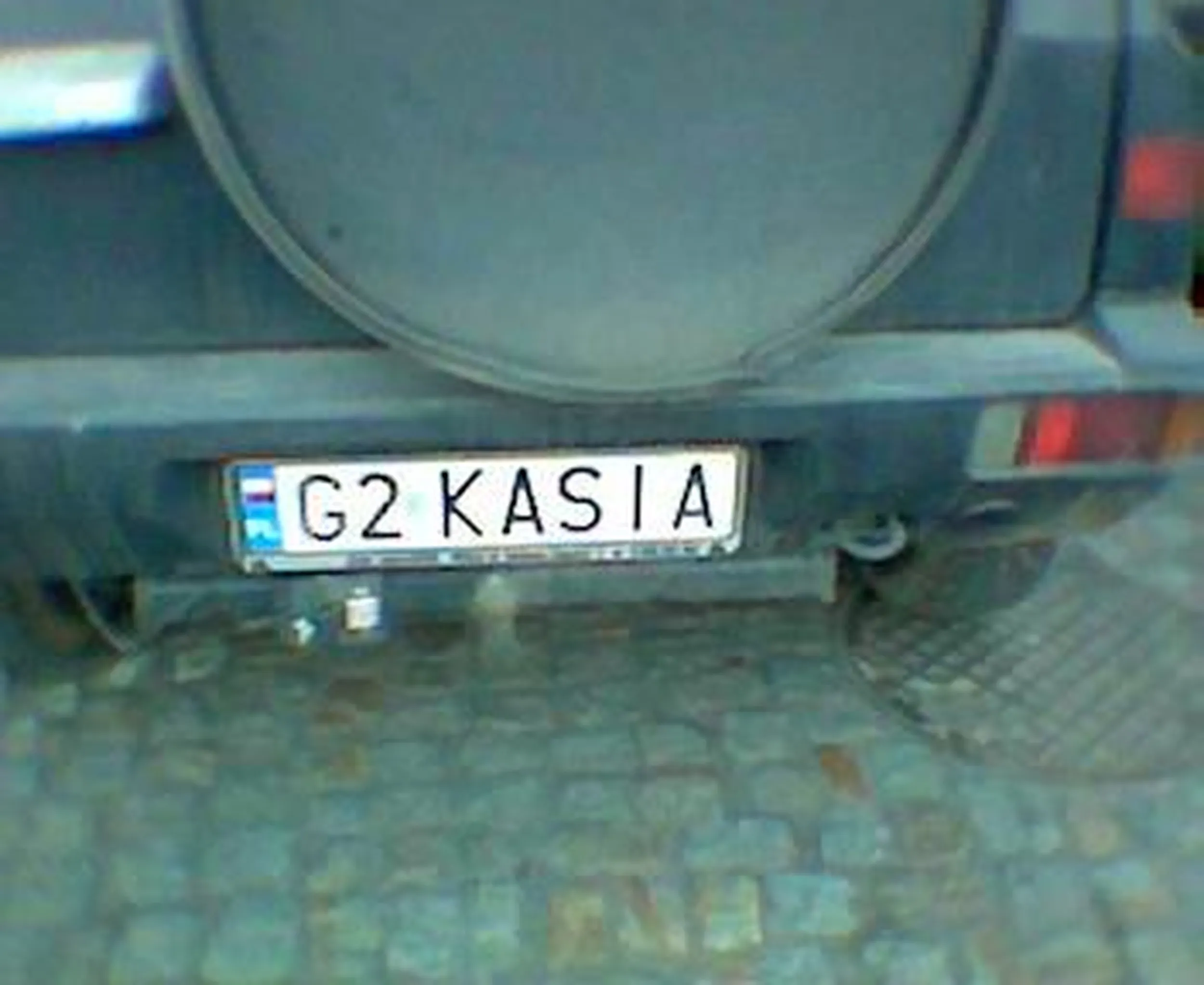Fajny numer, blacha G2 KASIA