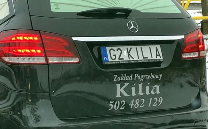 Fajny numer, blacha G2 KILIA