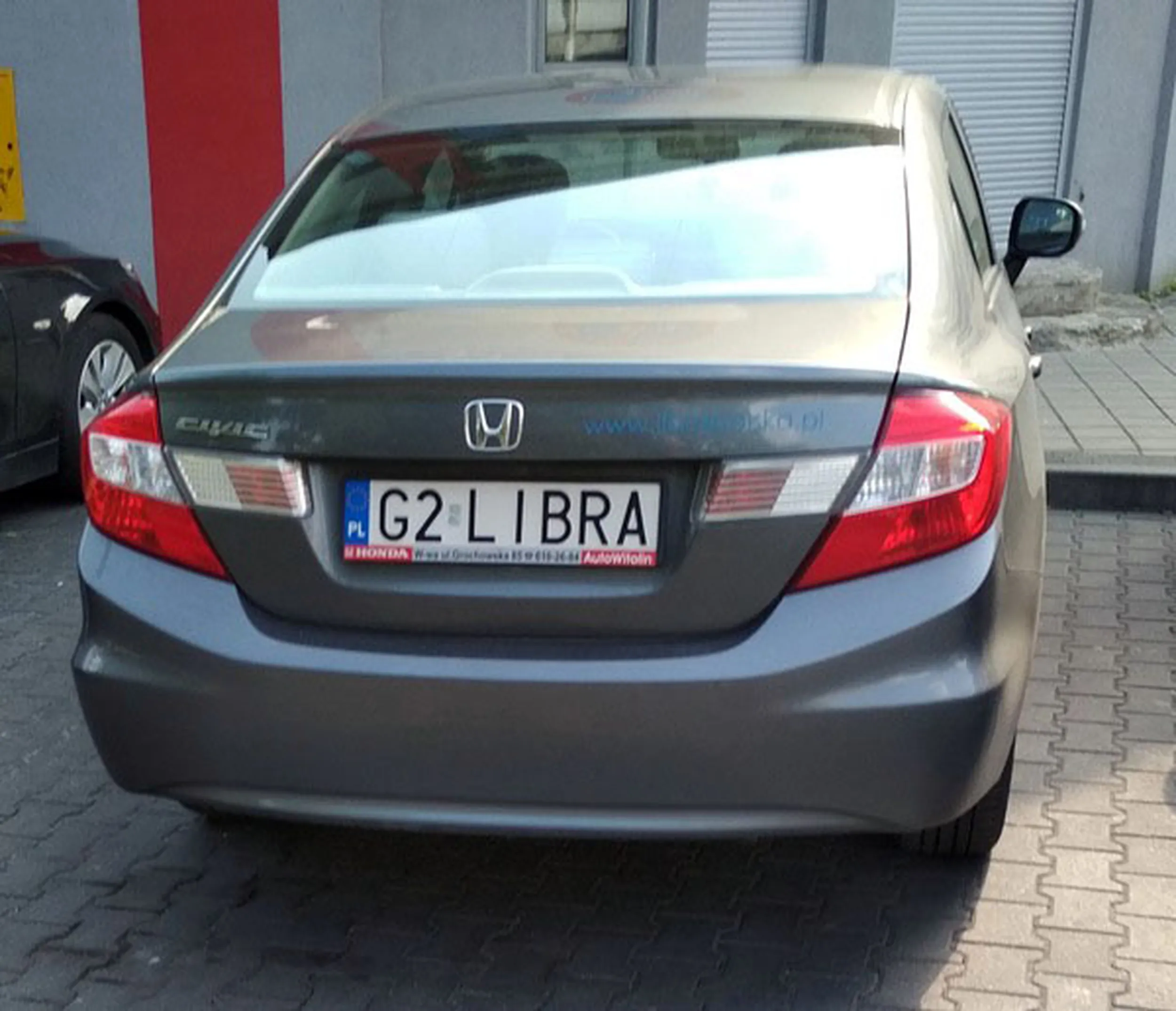 Fajny numer, blacha G2 LIBRA