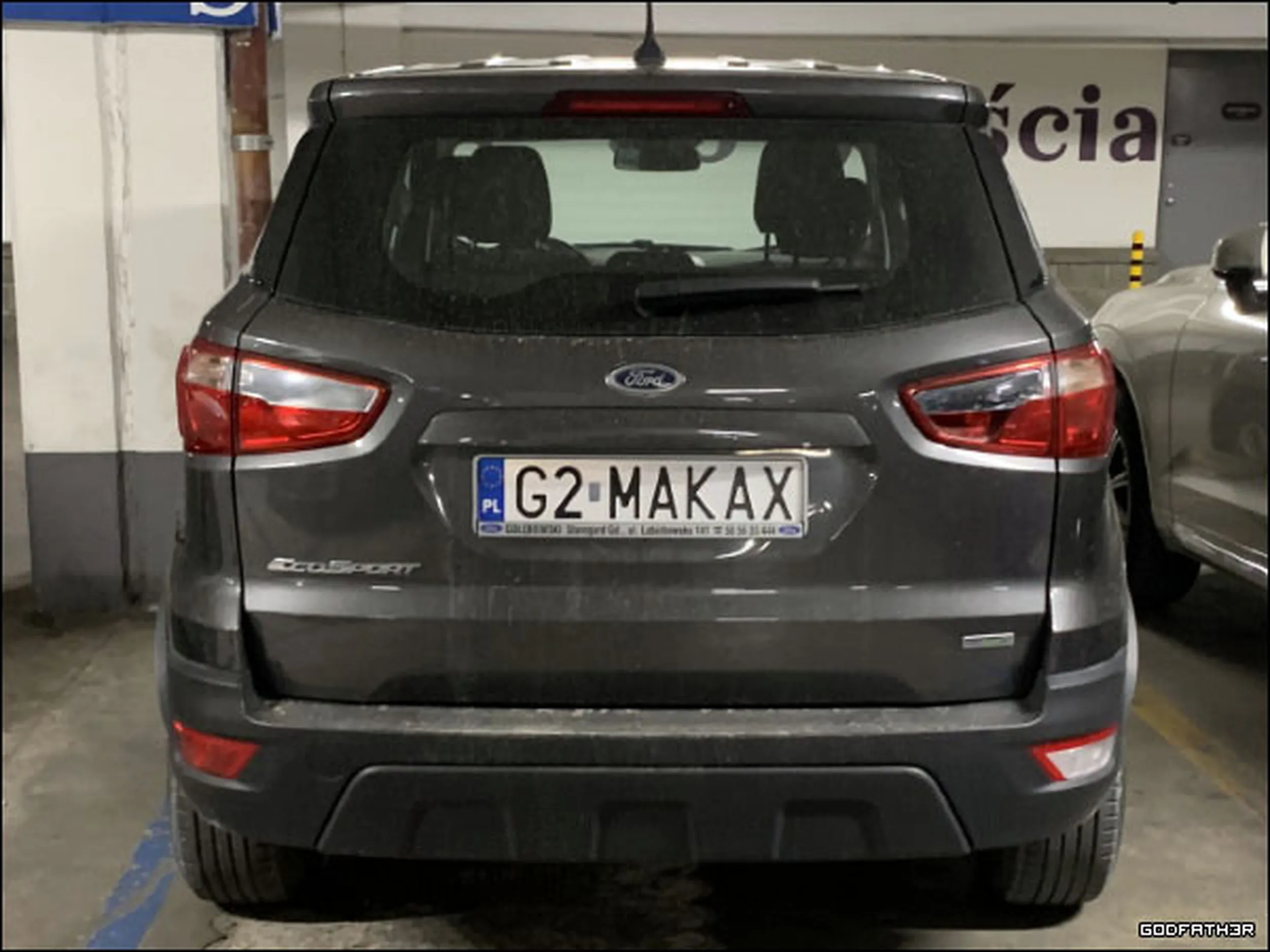 Fajny numer, blacha G2 MAKAX