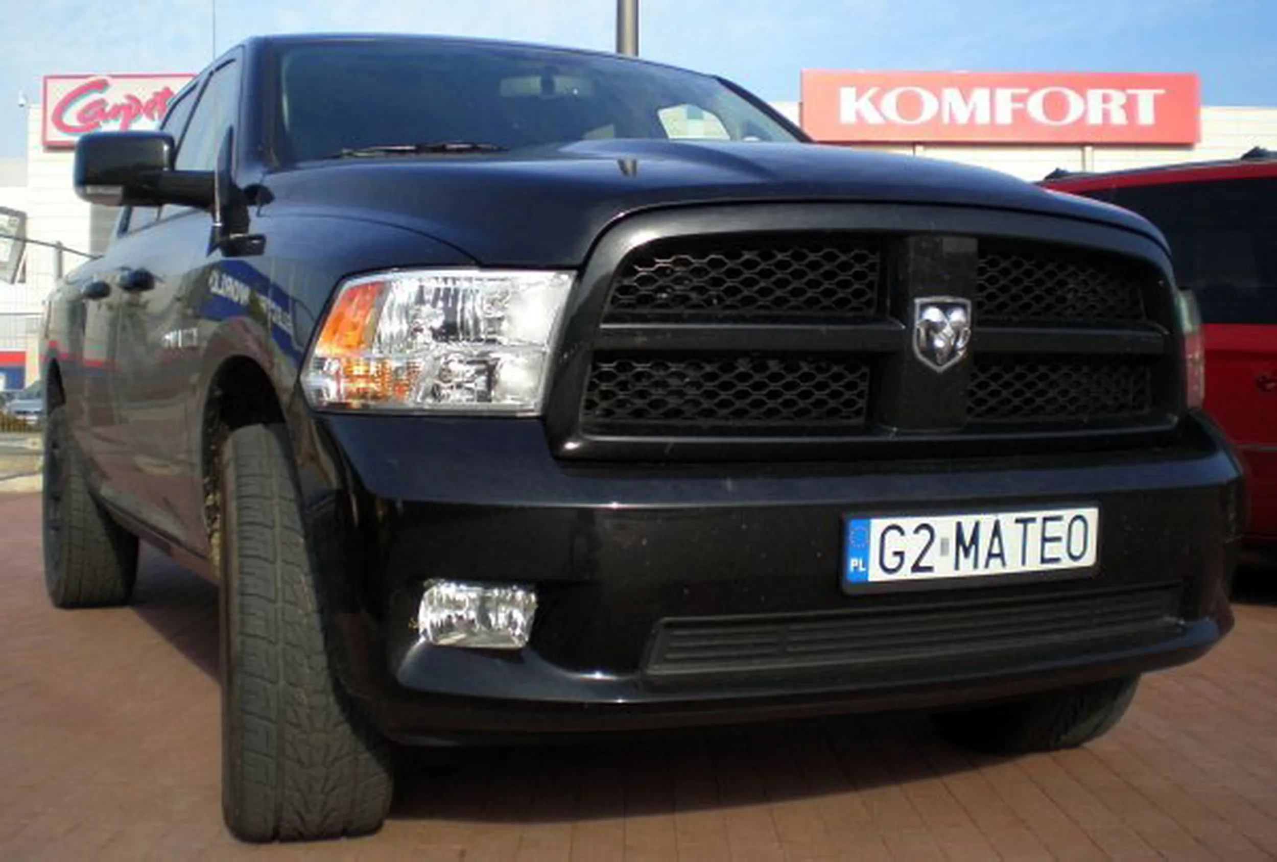 Fajny numer, blacha G2 MATEO