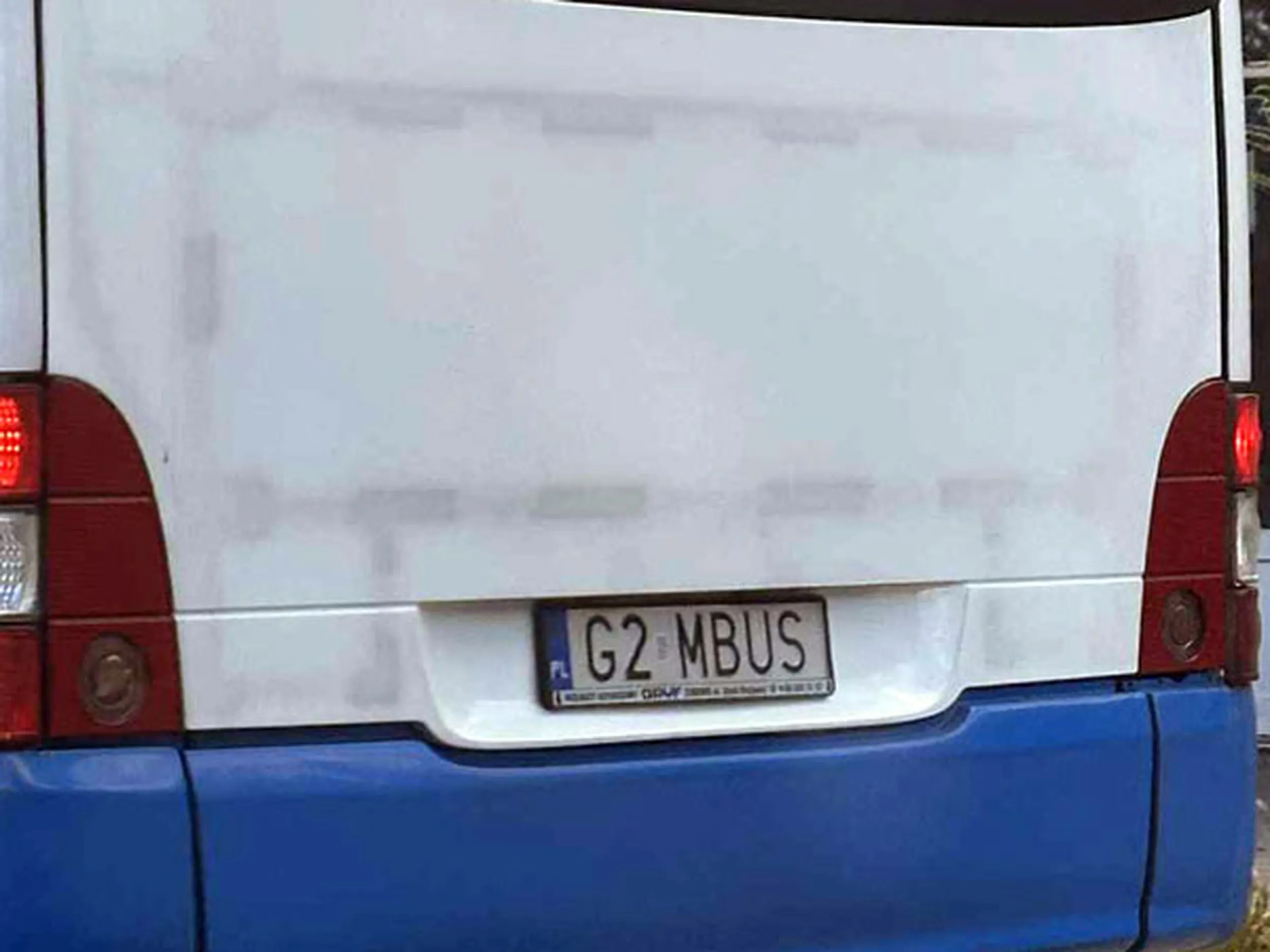 Fajny numer, blacha G2 MBUS