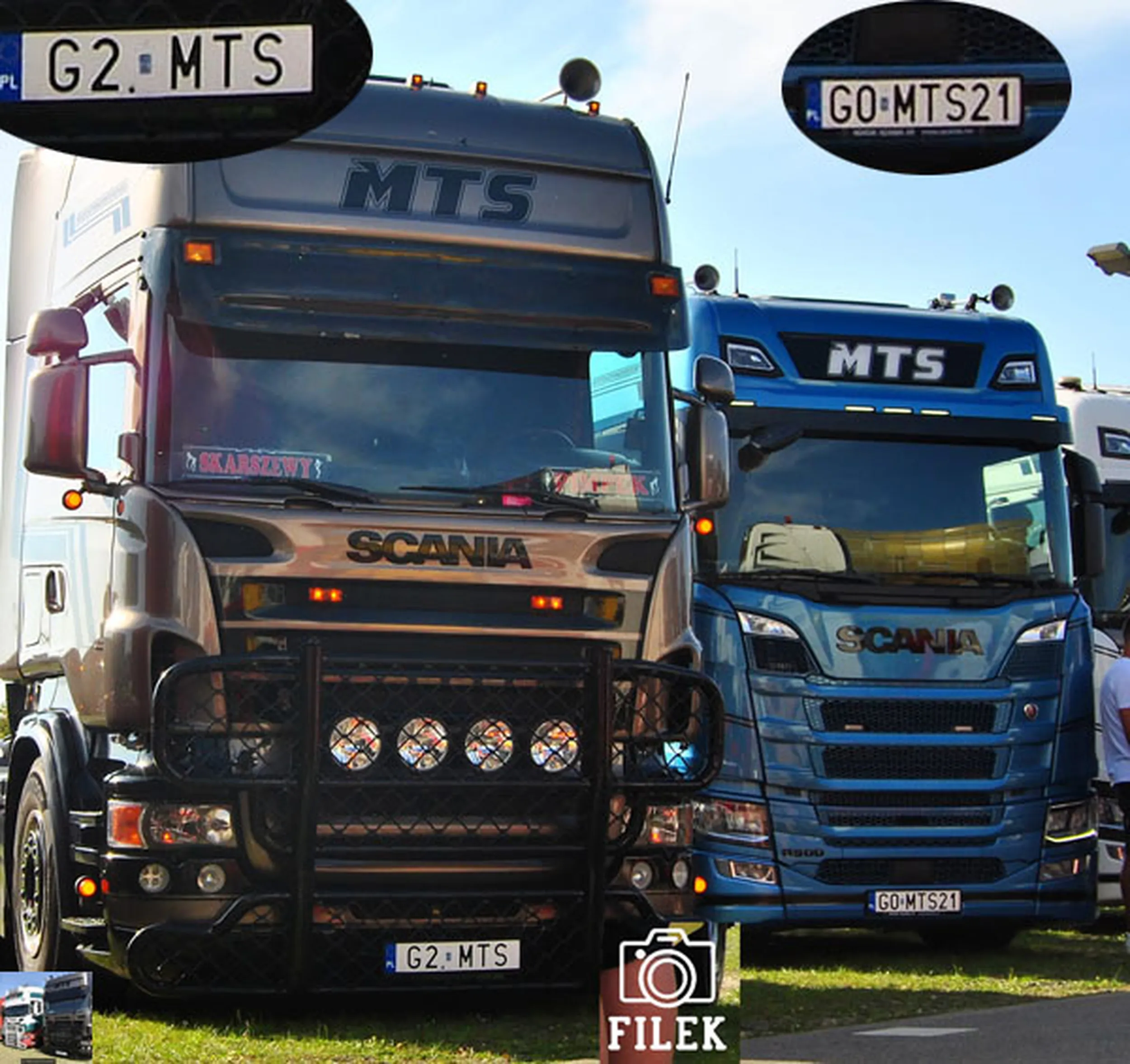 Fajny numer, blacha G2 MTS