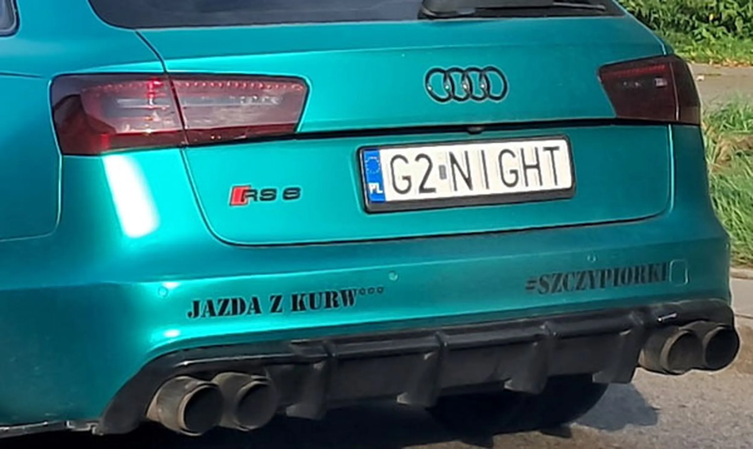 Fajny numer, blacha G2 NIGHT