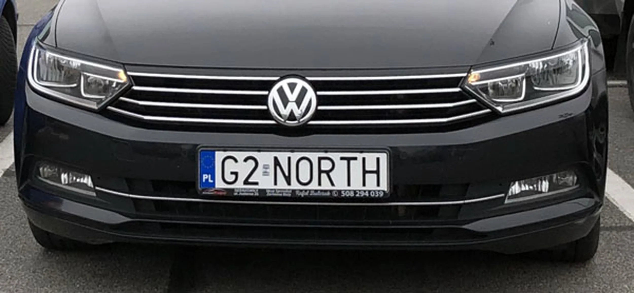 Fajny numer, blacha G2 NORTH