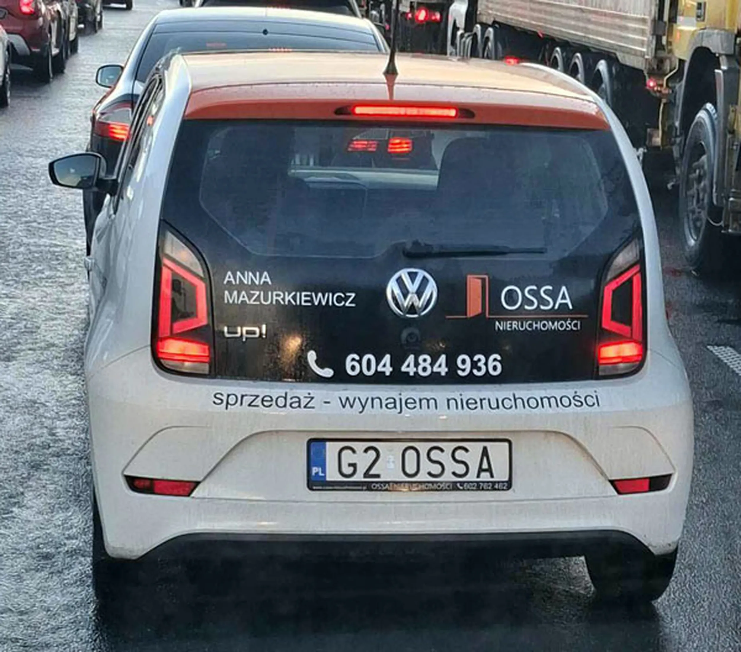 Fajny numer, blacha G2 OSSA