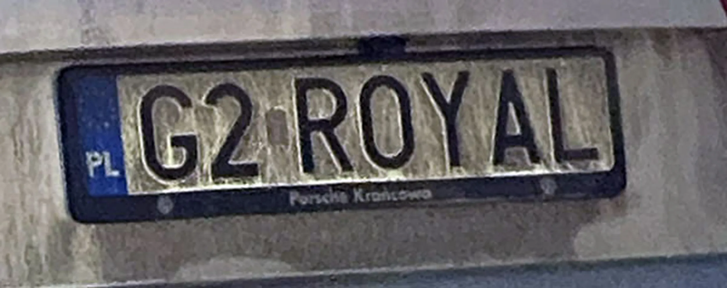 Fajny numer, blacha G2 ROYAL