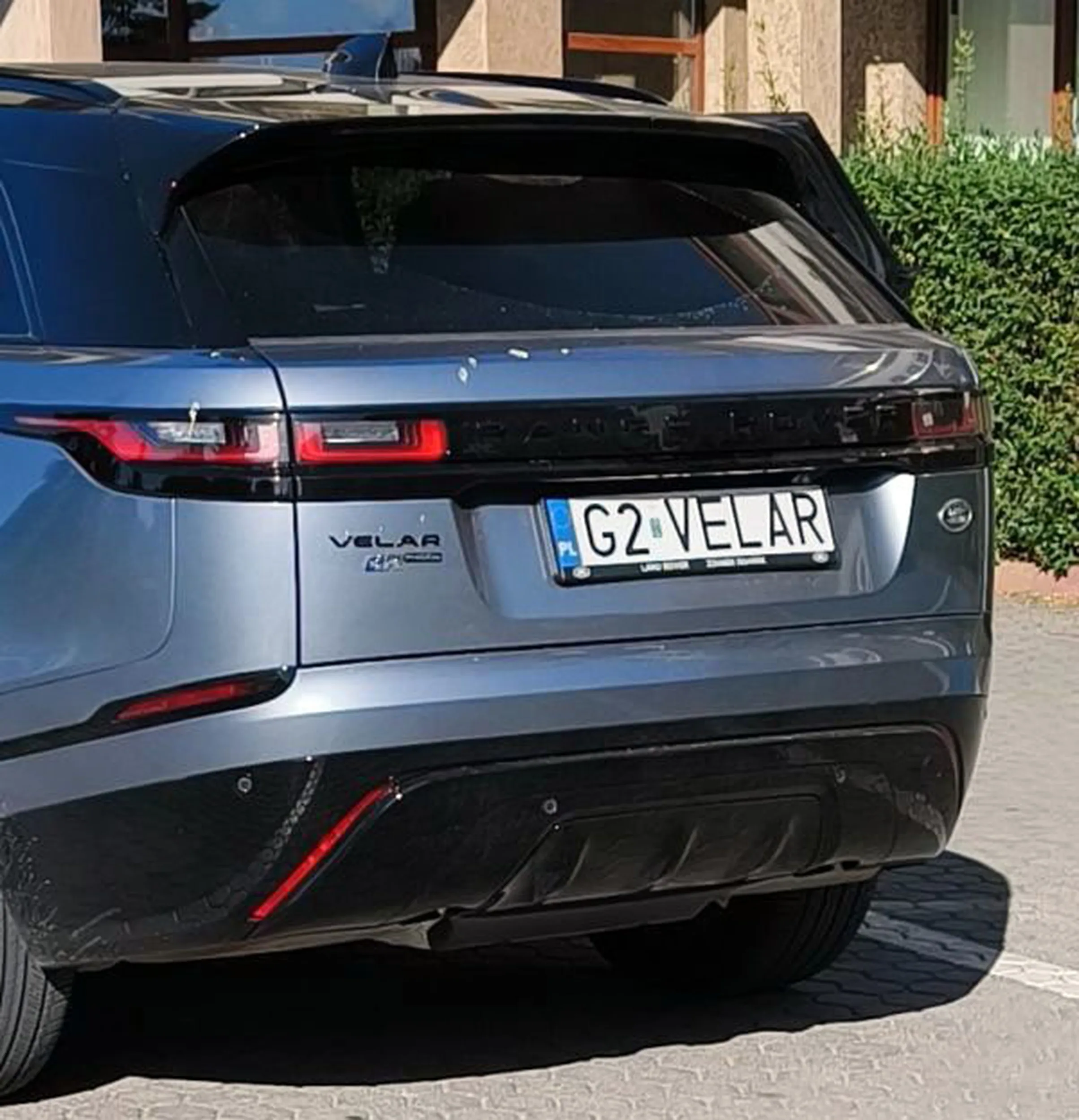 Fajny numer, blacha G2 VELAR