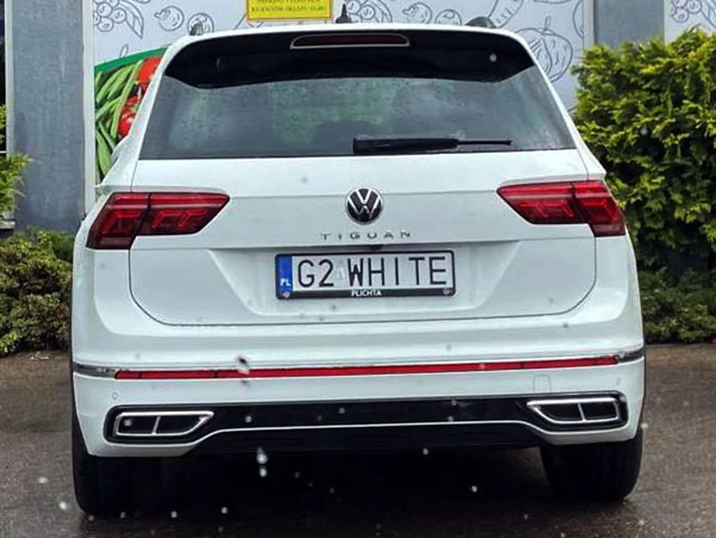 Fajny numer, blacha G2 WHITE