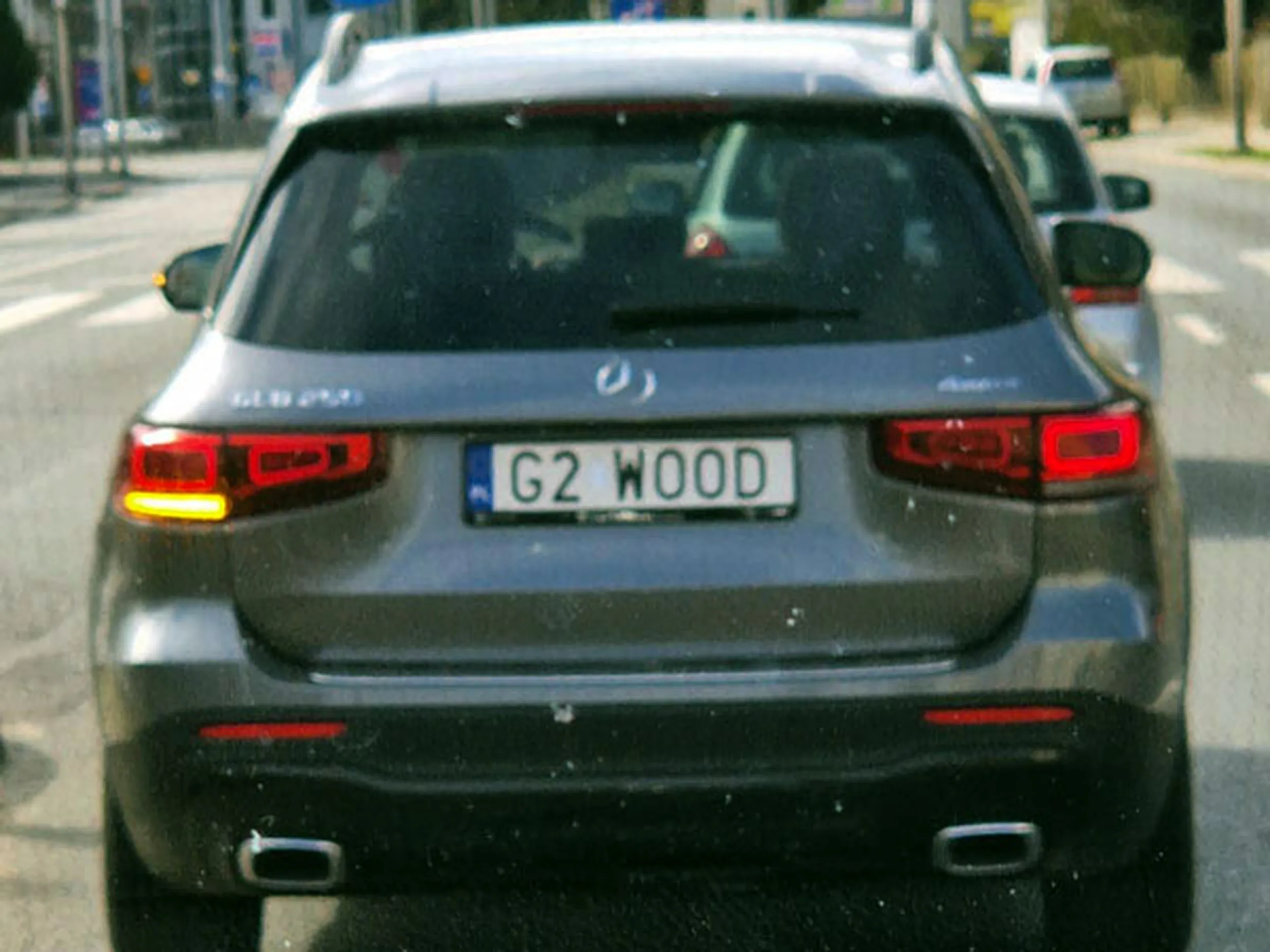 Fajny numer, blacha G2 WOOD