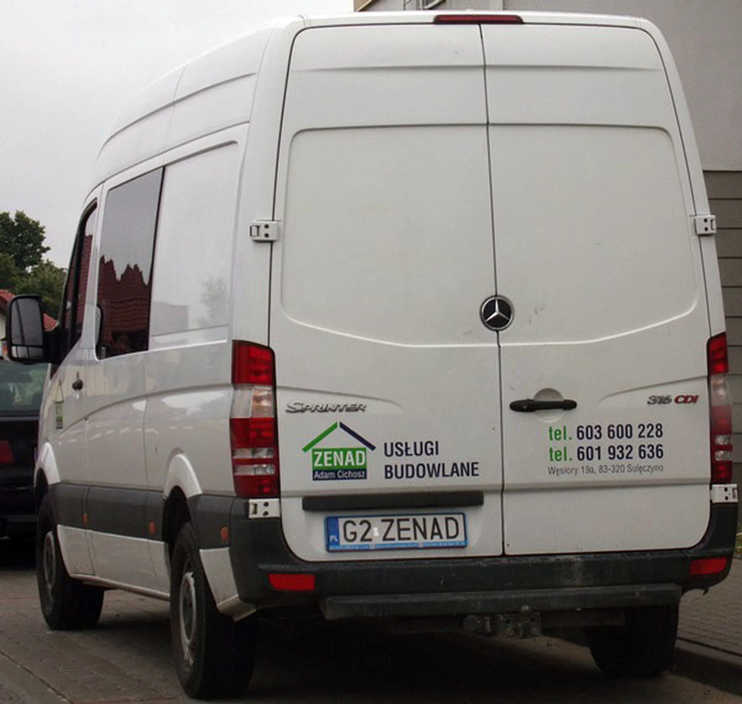 Fajny numer, blacha G2 ZENAD