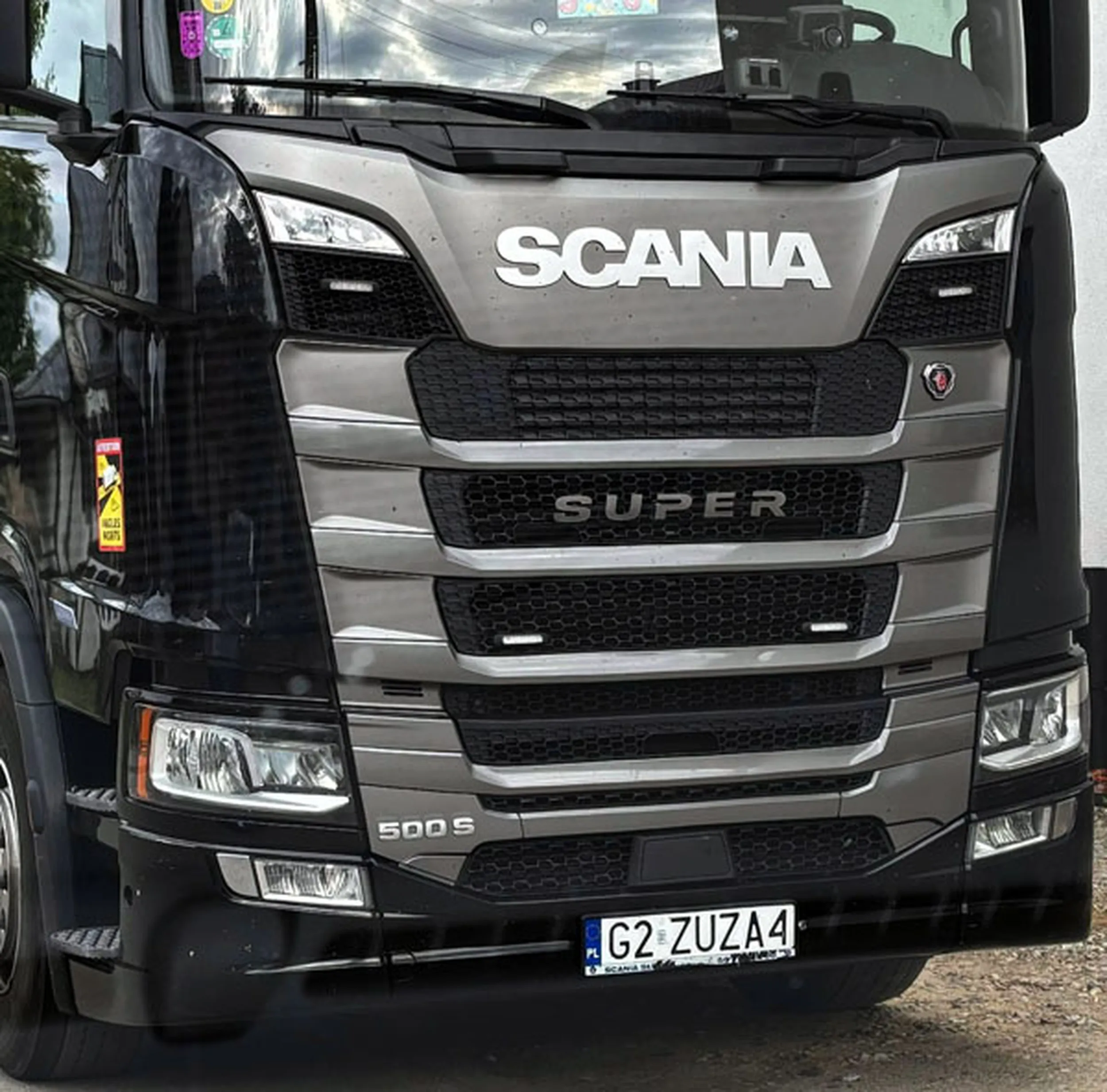 Fajny numer, blacha G2 ZUZA4