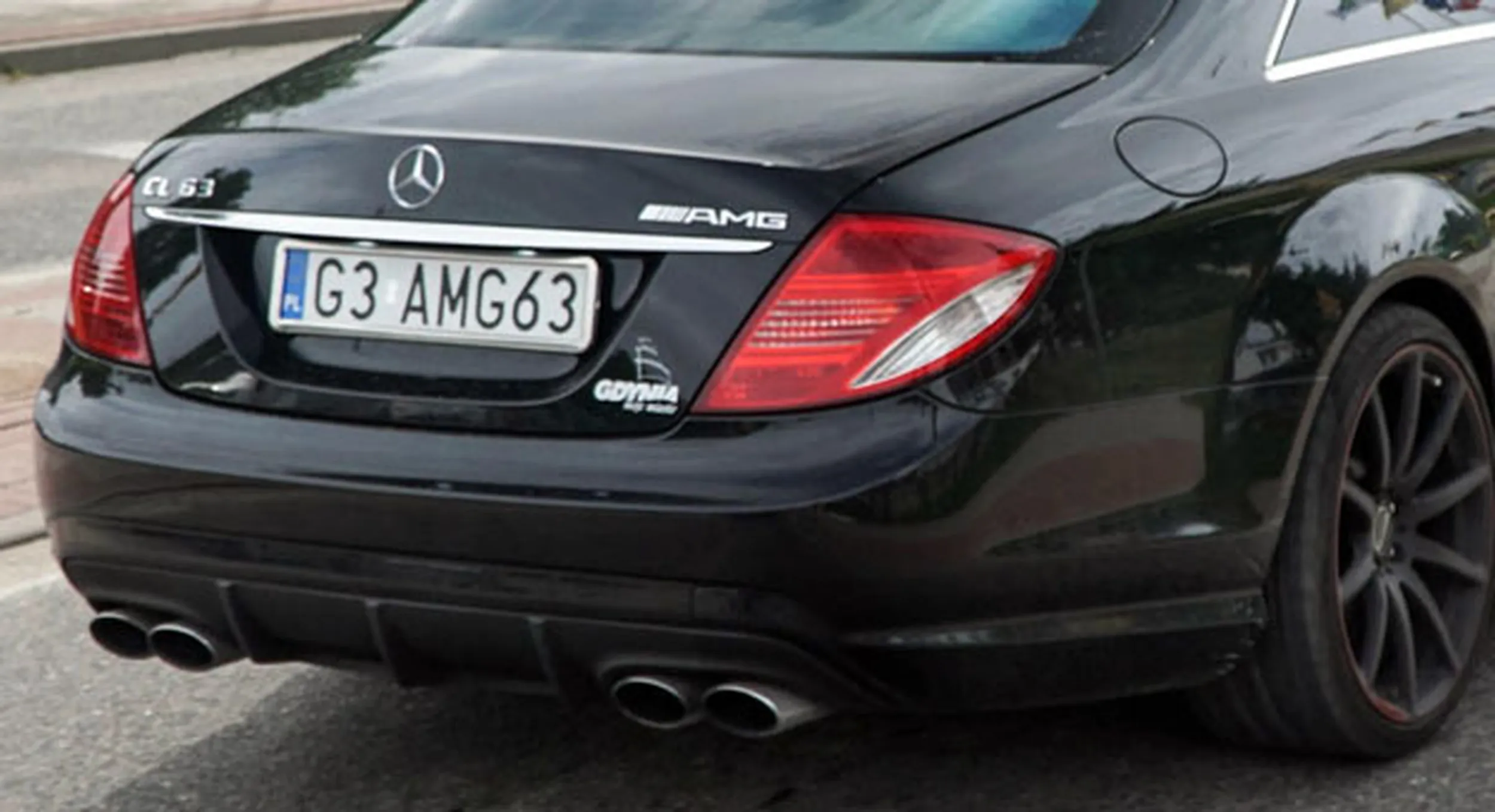 Fajny numer, blacha G3 AMG63