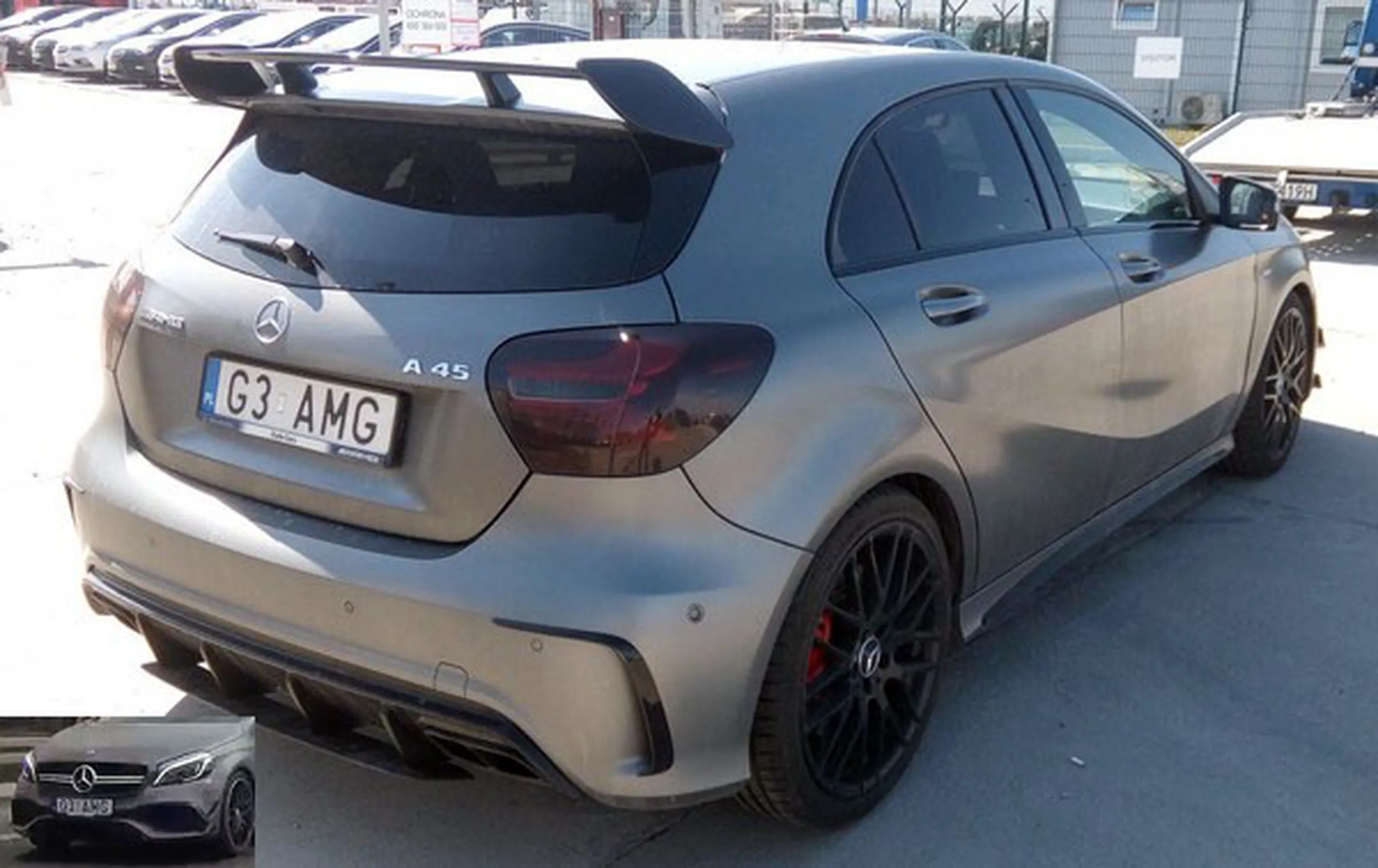 Fajny numer, blacha G3 AMG
