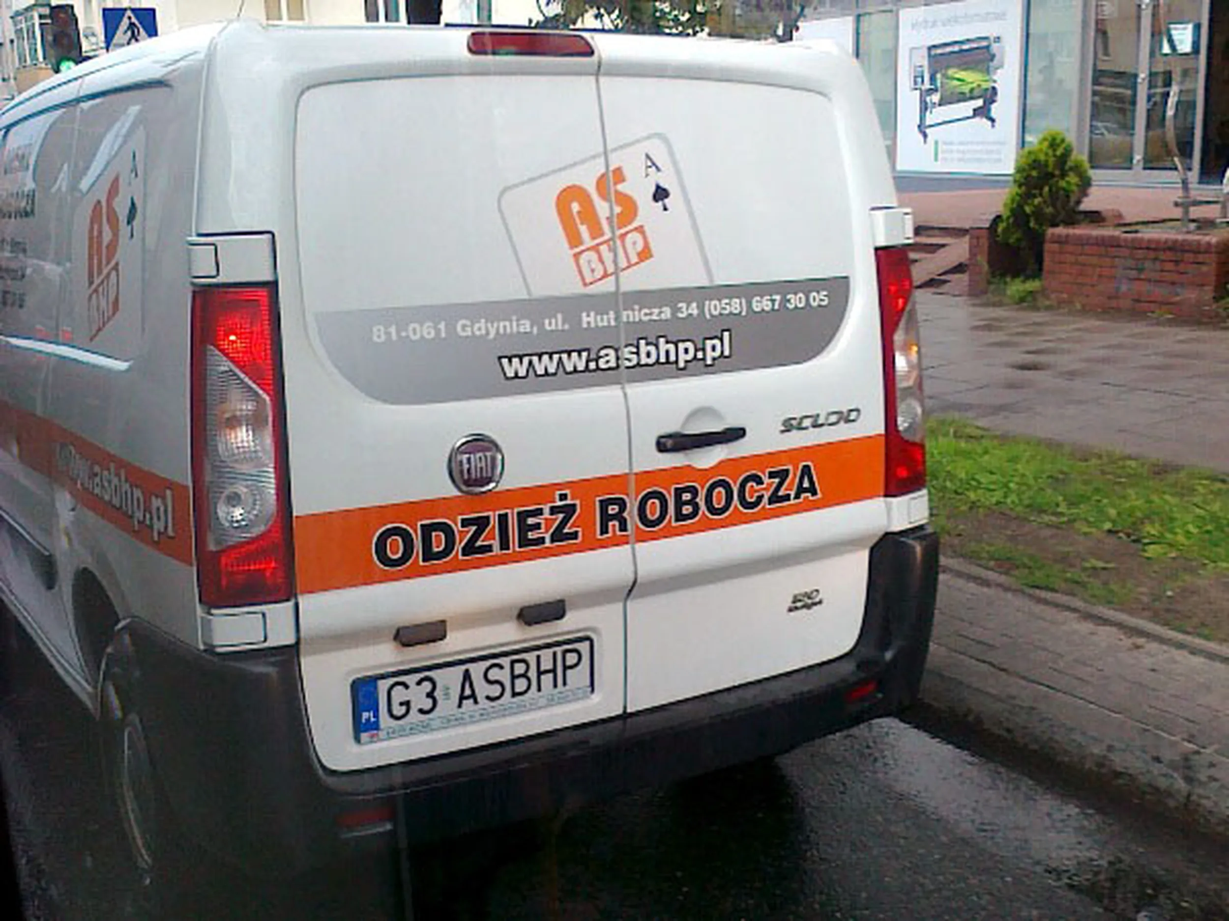 Fajny numer, blacha G3 ASBHP