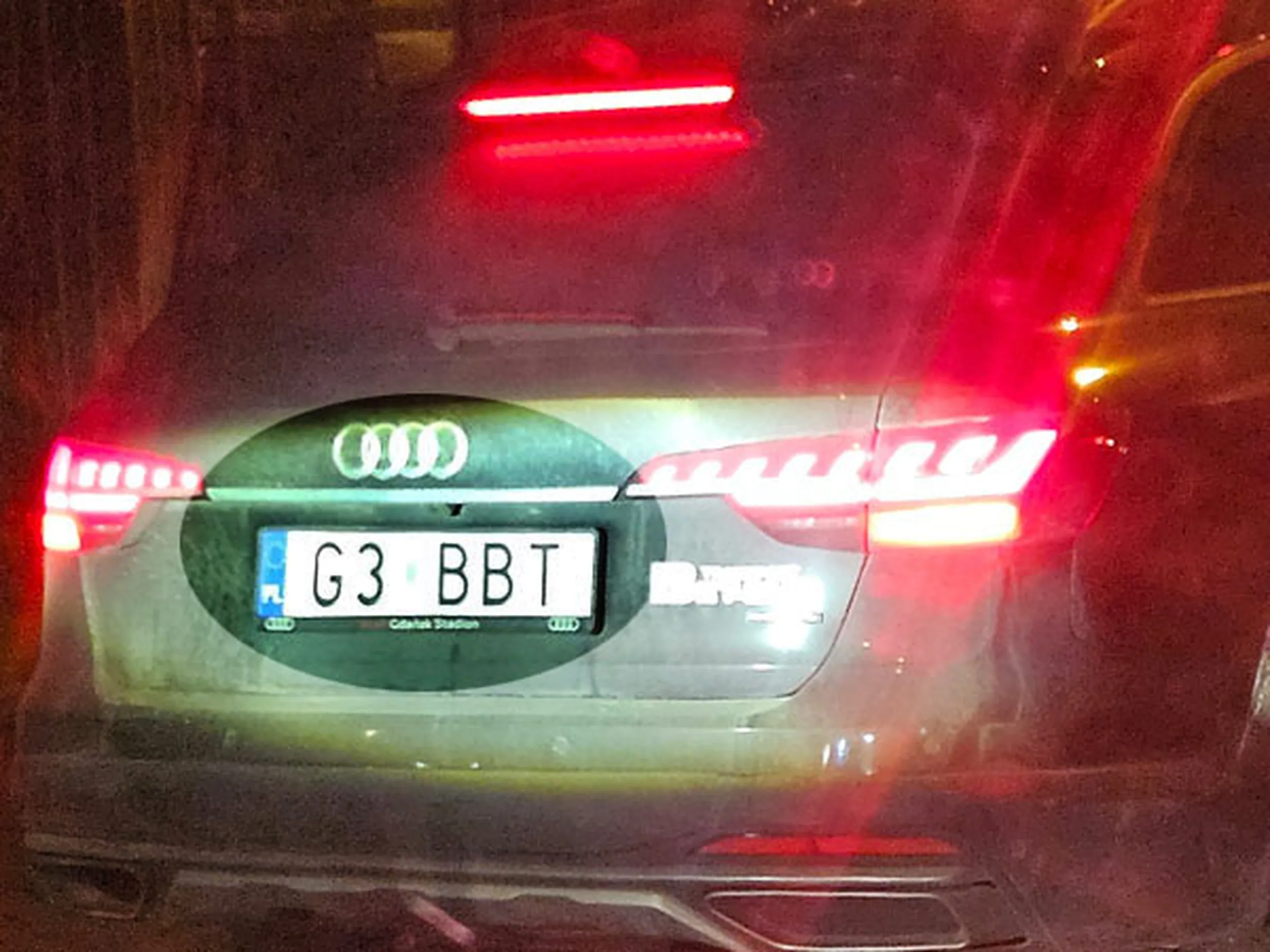 Fajny numer, blacha G3 BBT