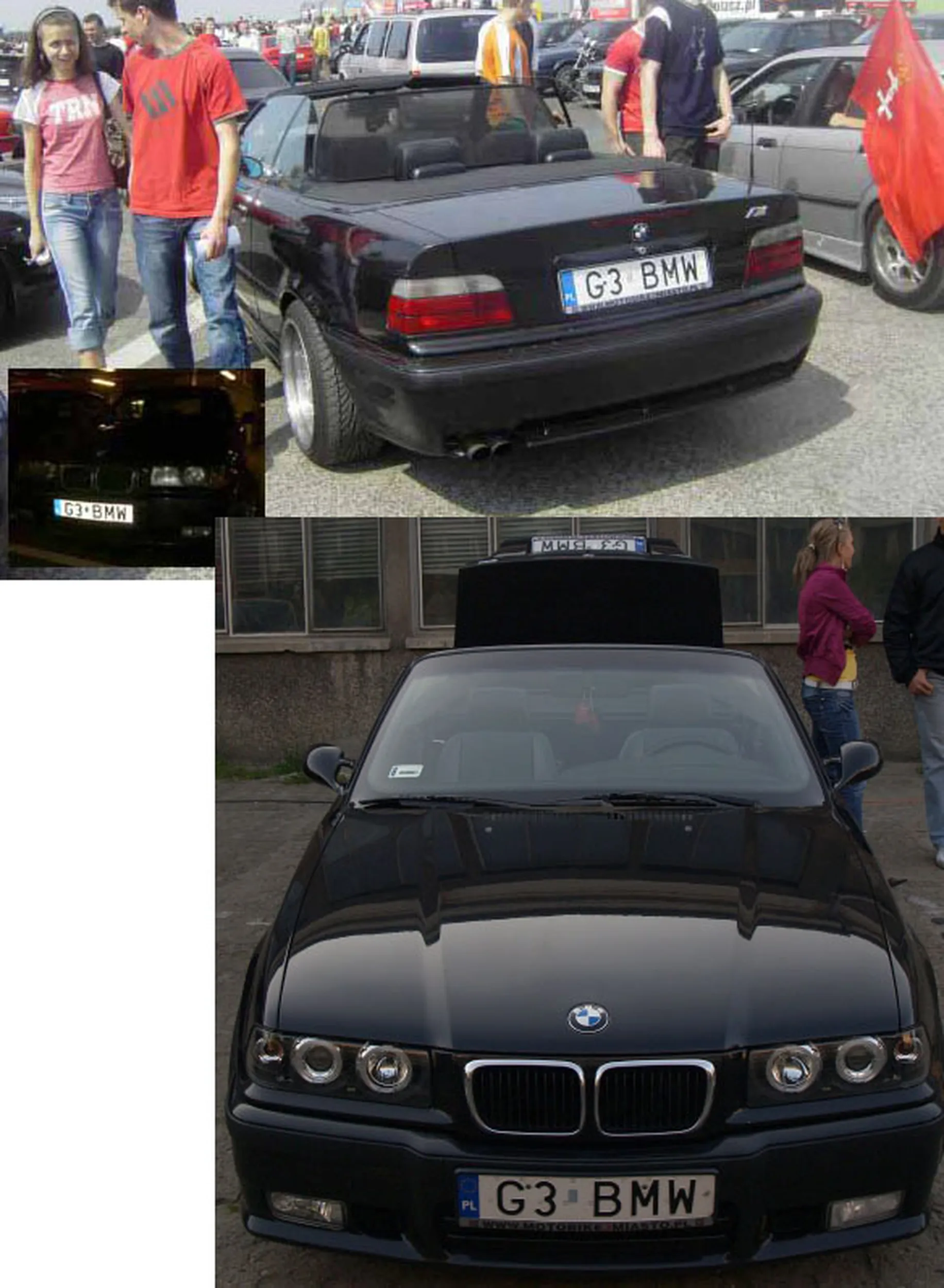Fajny numer, blacha G3 BMW