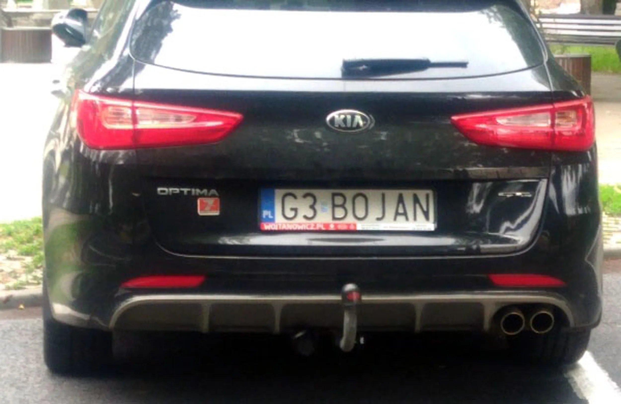 Fajny numer, blacha G3 BOJAN