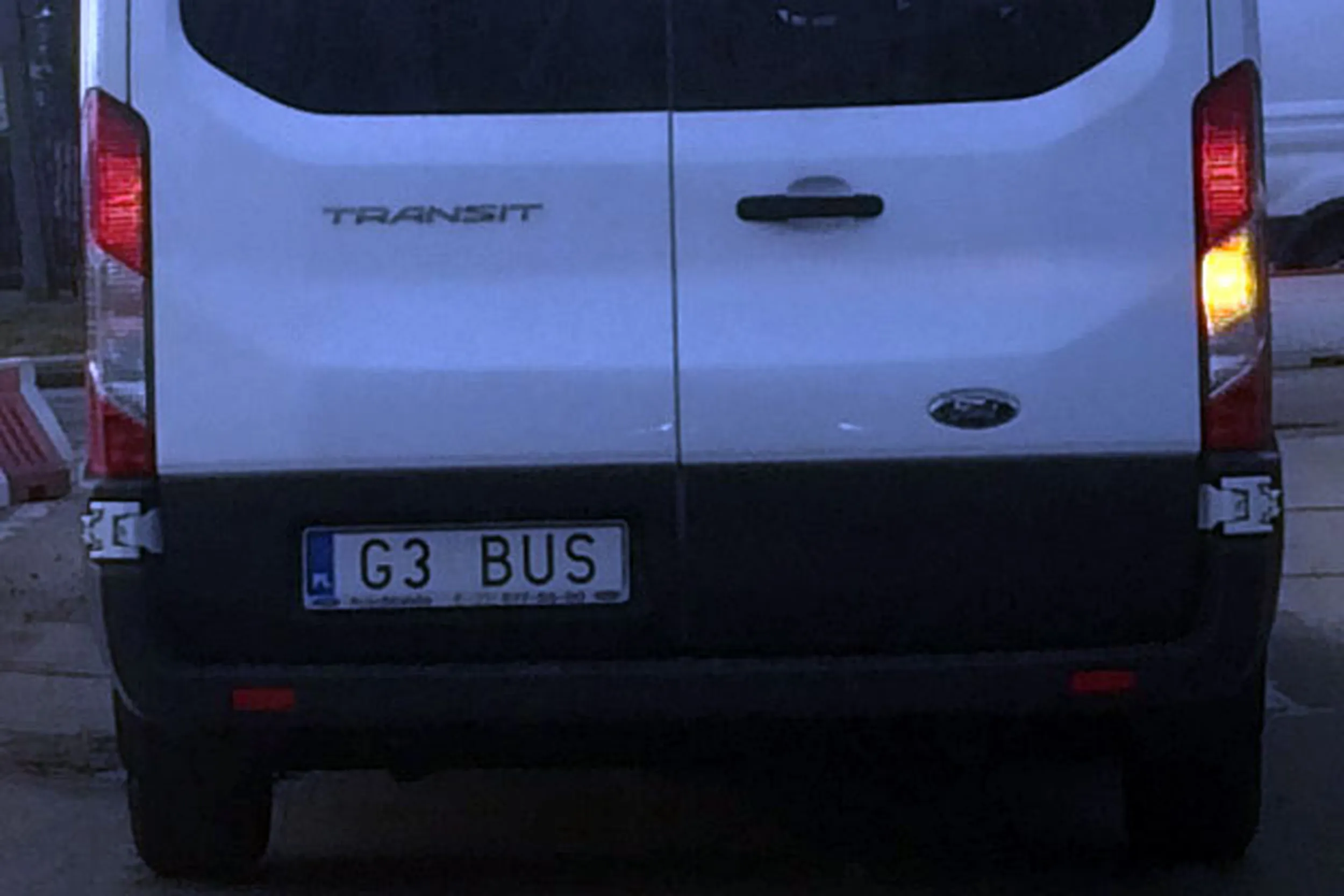 Fajny numer, blacha G3 BUS