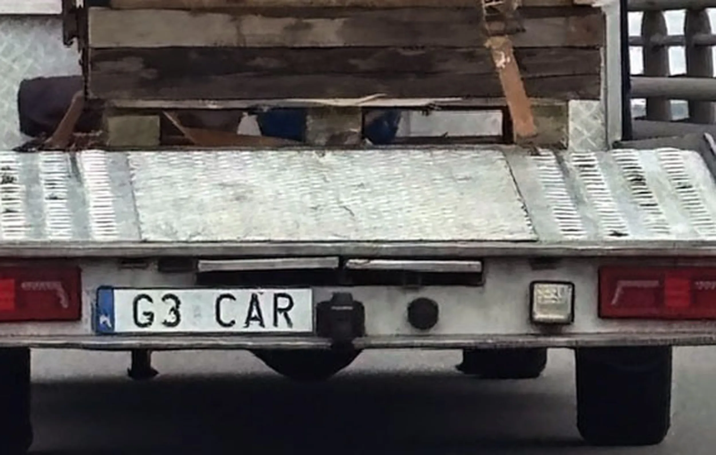 Fajny numer, blacha G3 CAR