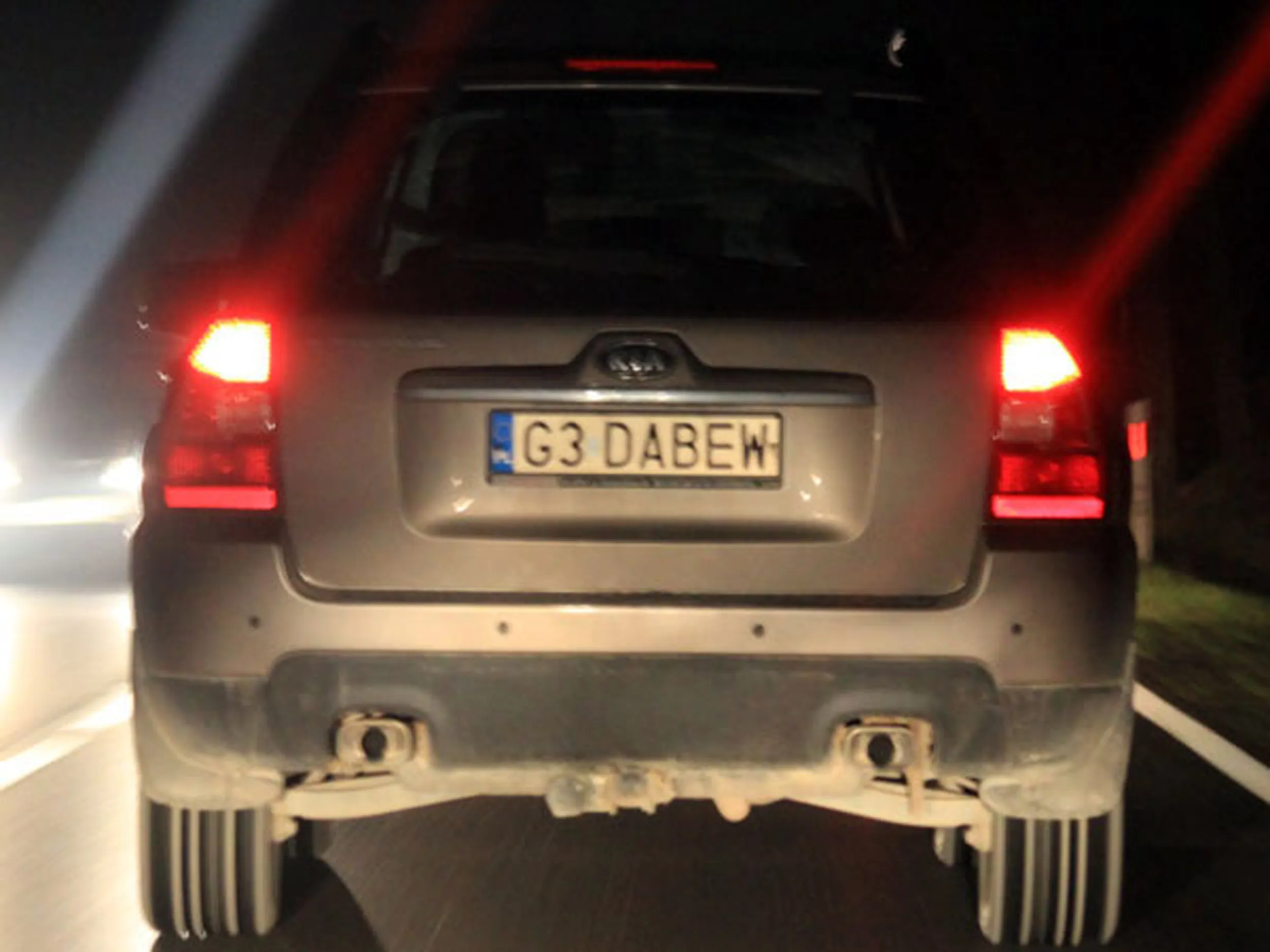 Fajny numer, blacha G3 DABEW