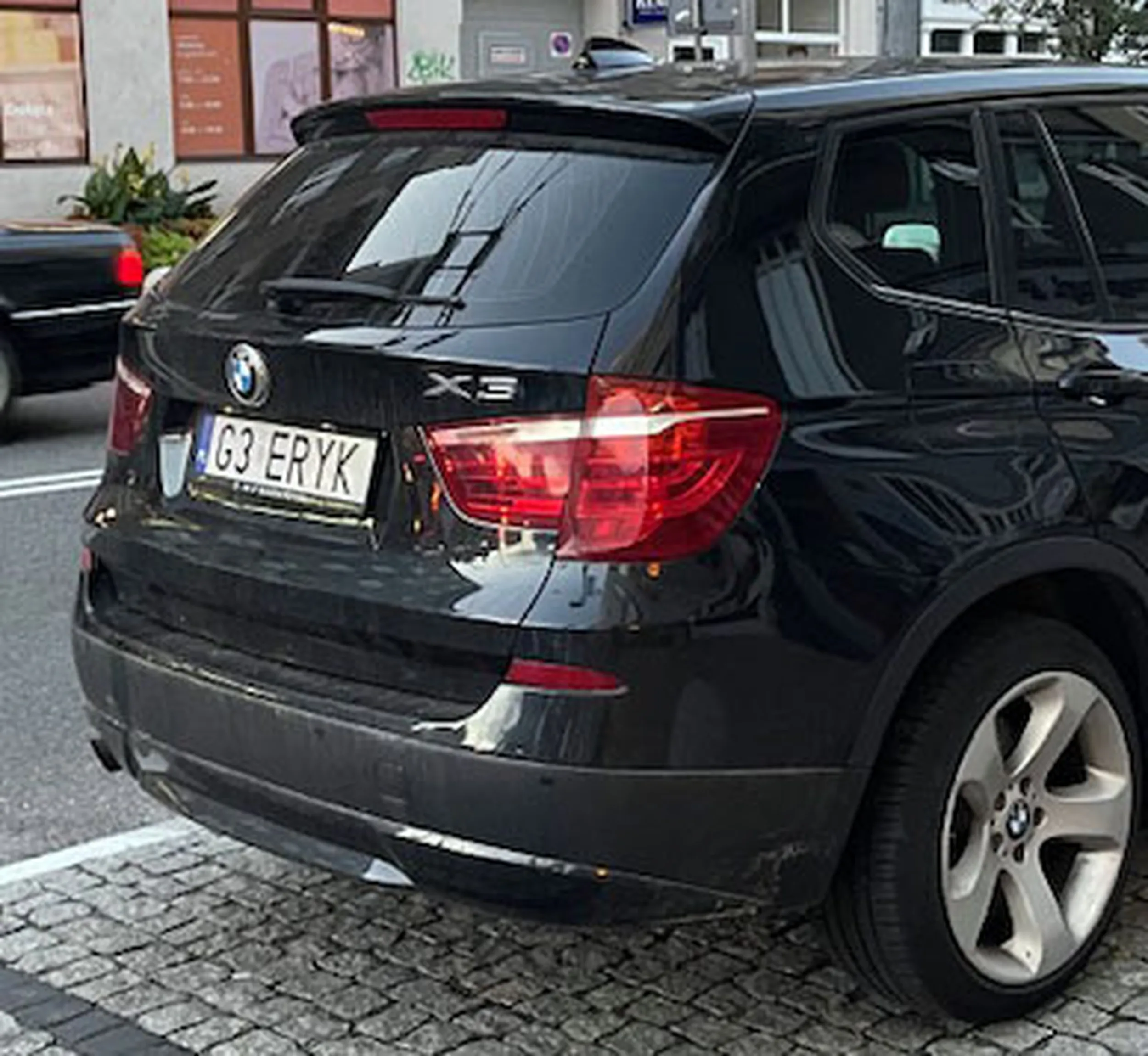 Fajny numer, blacha G3 ERYK