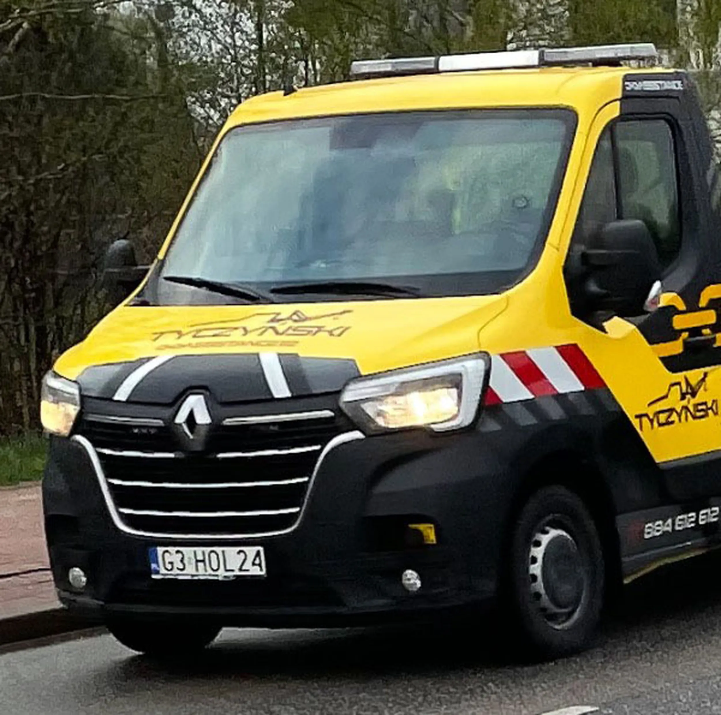 Fajny numer, blacha G3 HOL24