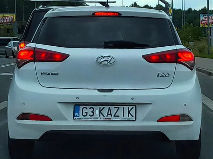 Fajny numer, blacha G3 KAZIK