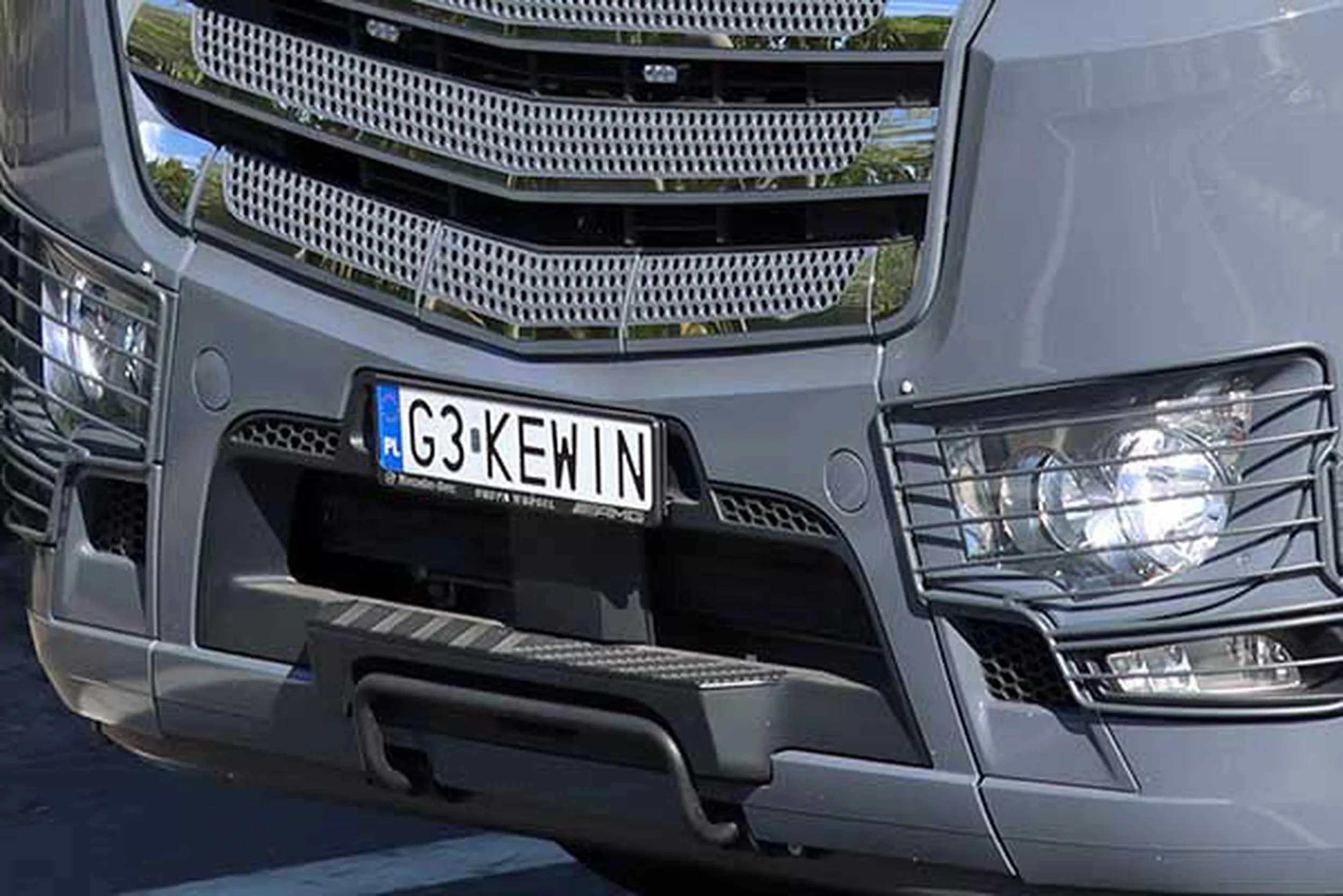Fajny numer, blacha G3 KEWIN