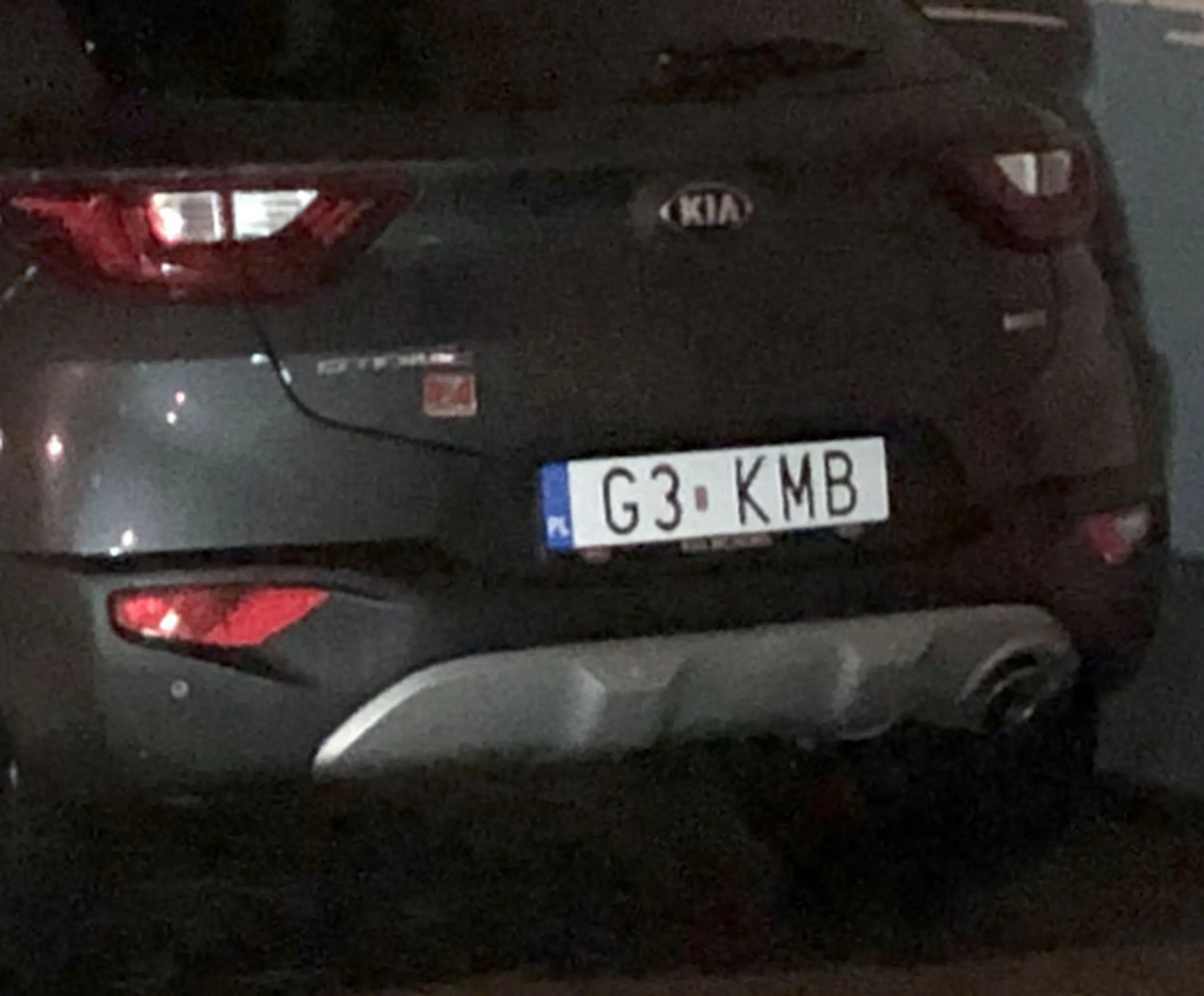 Fajny numer, blacha G3 KMB