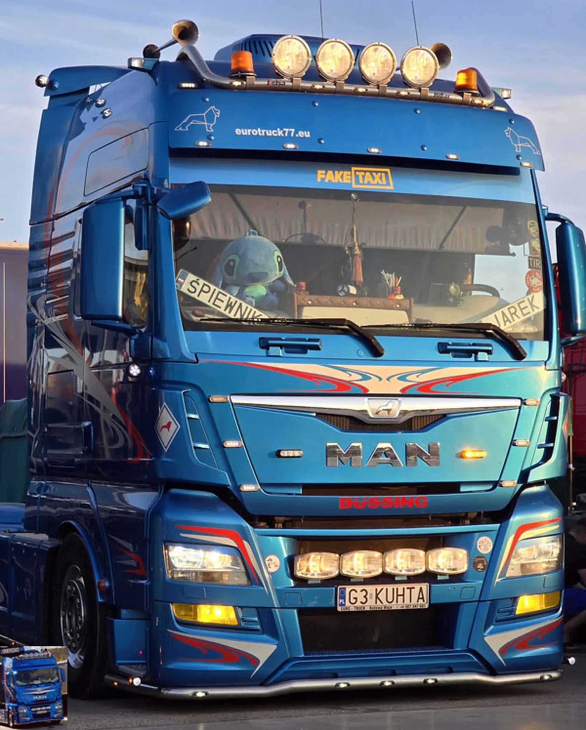 Fajny numer, blacha G3 KUHTA