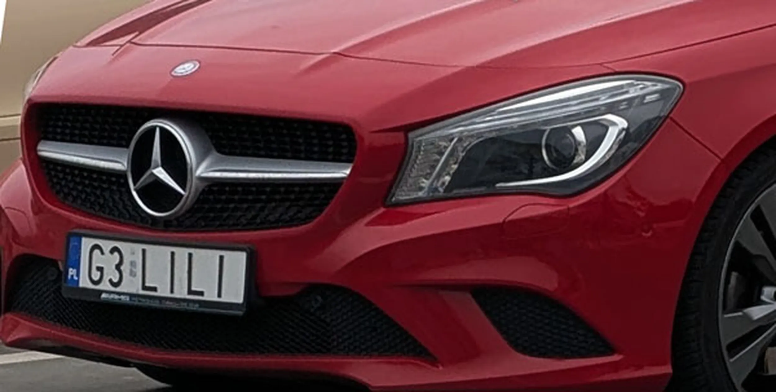 Fajny numer, blacha G3 LILI