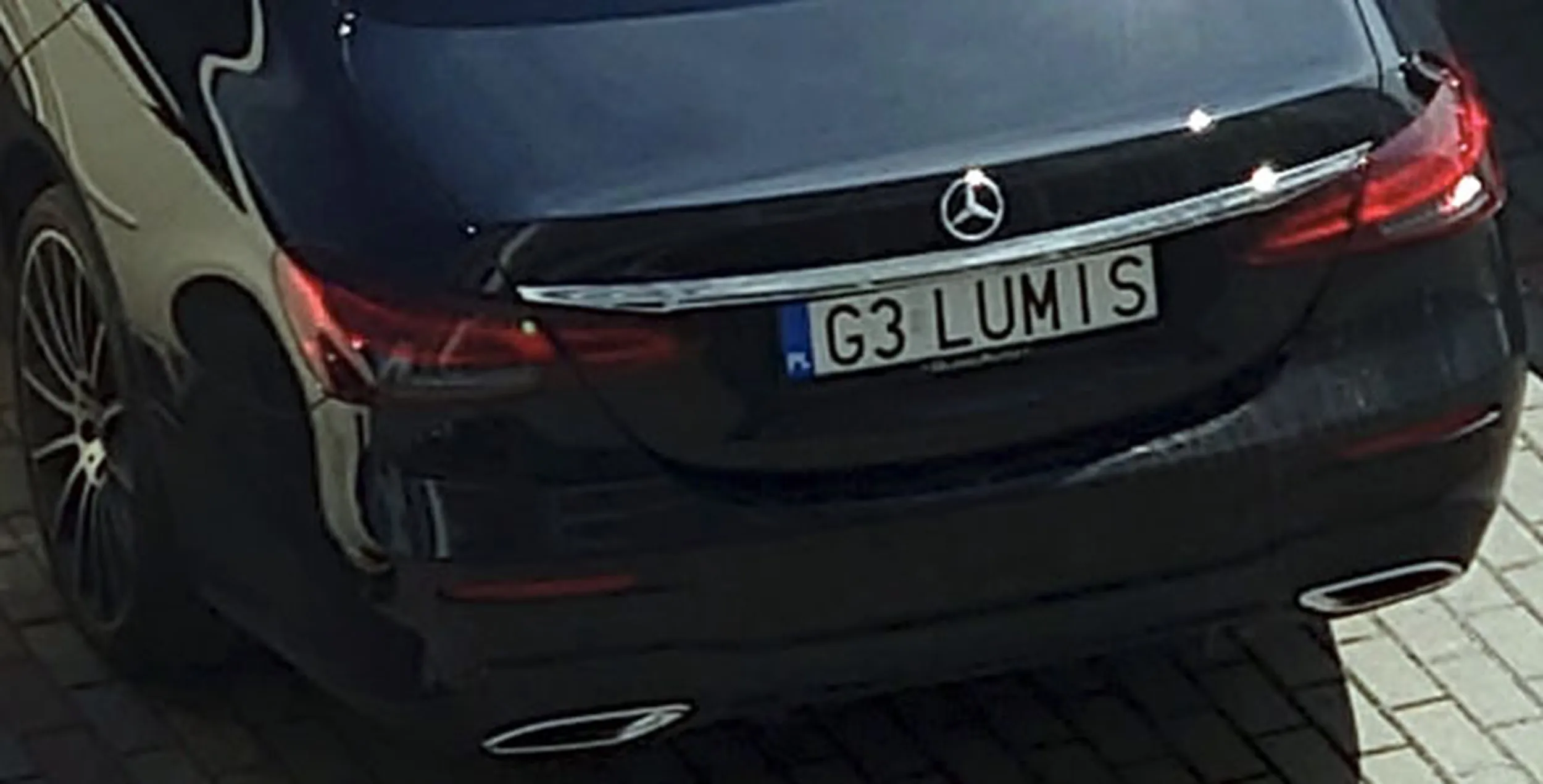 Fajny numer, blacha G3 LUMIS