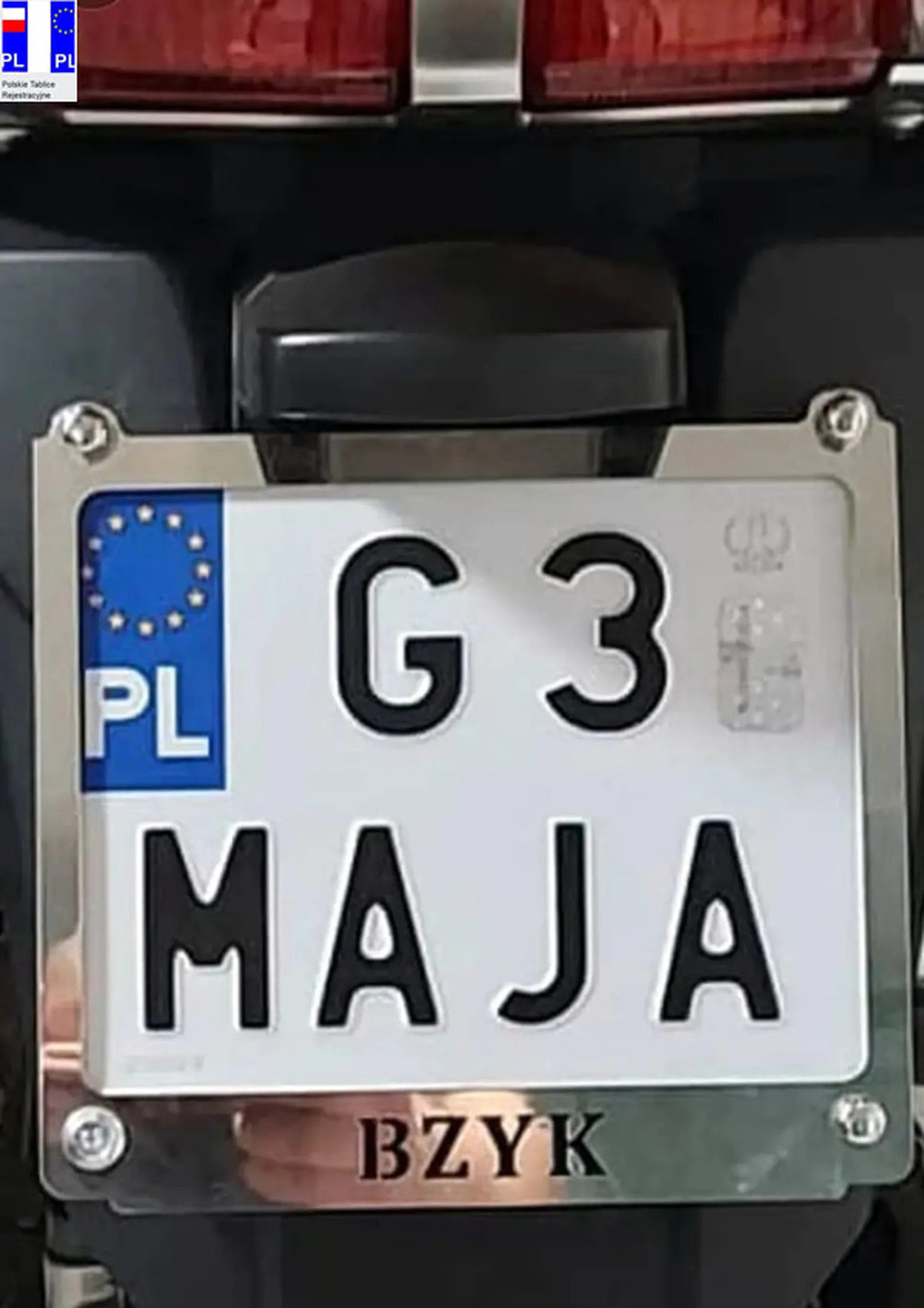 Fajny numer, blacha G3 MAJA