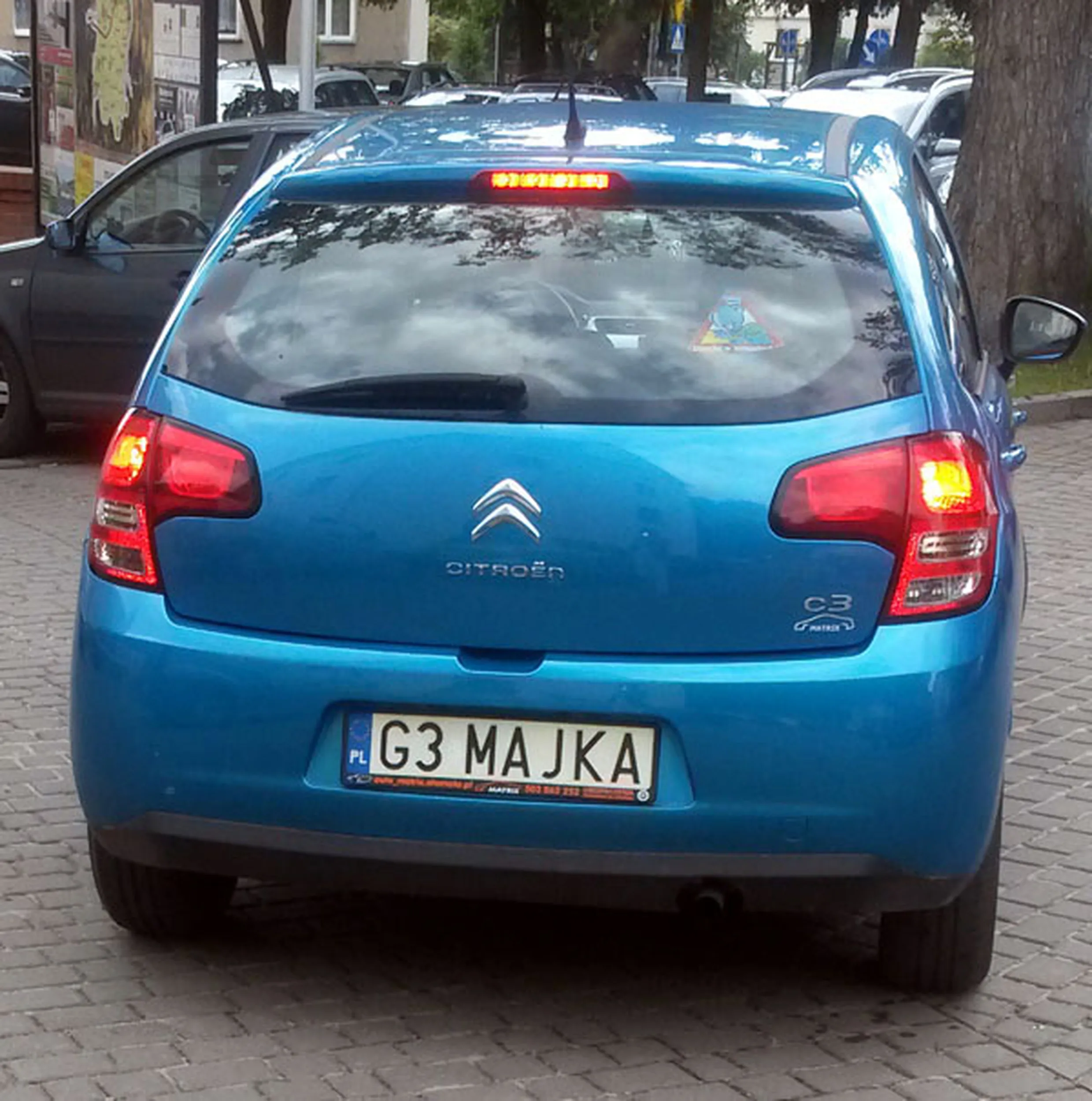 Fajny numer, blacha G3 MAJKA